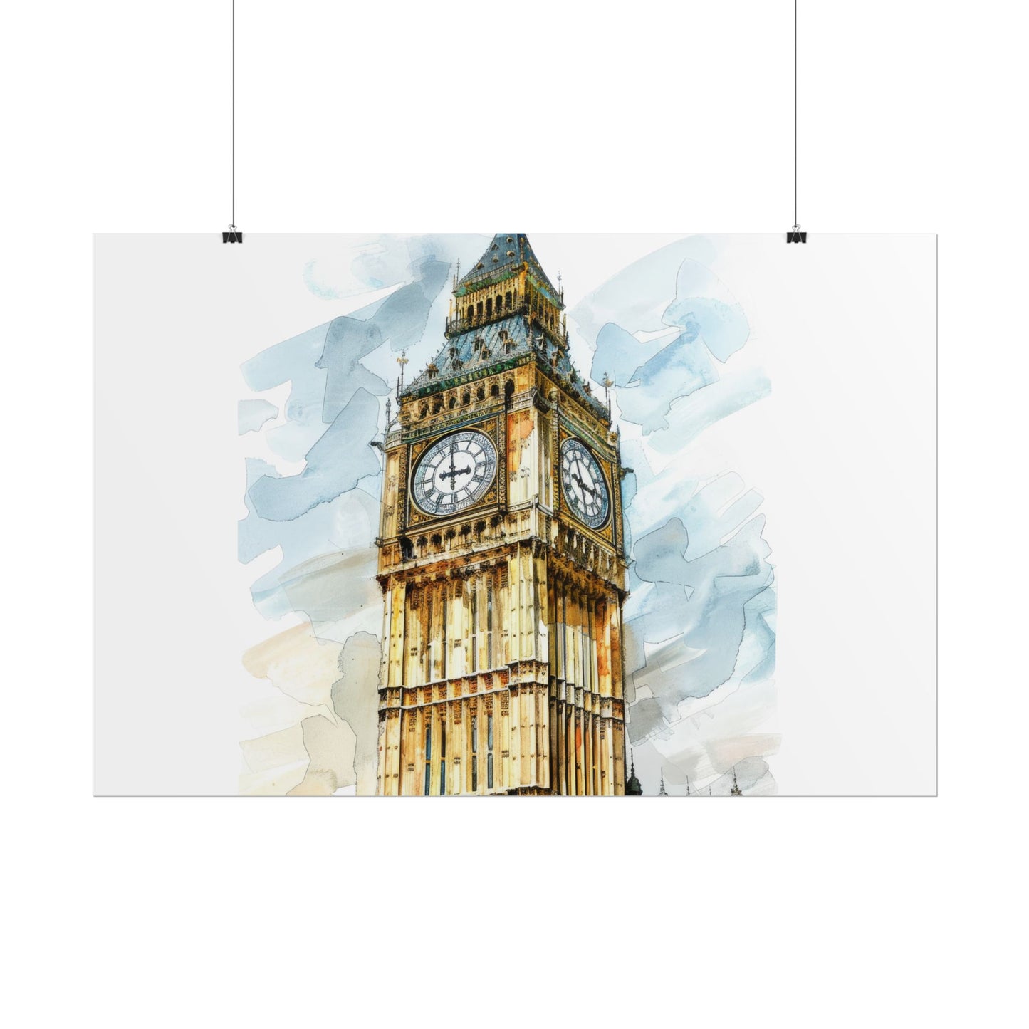 London Tower Rolled Posters