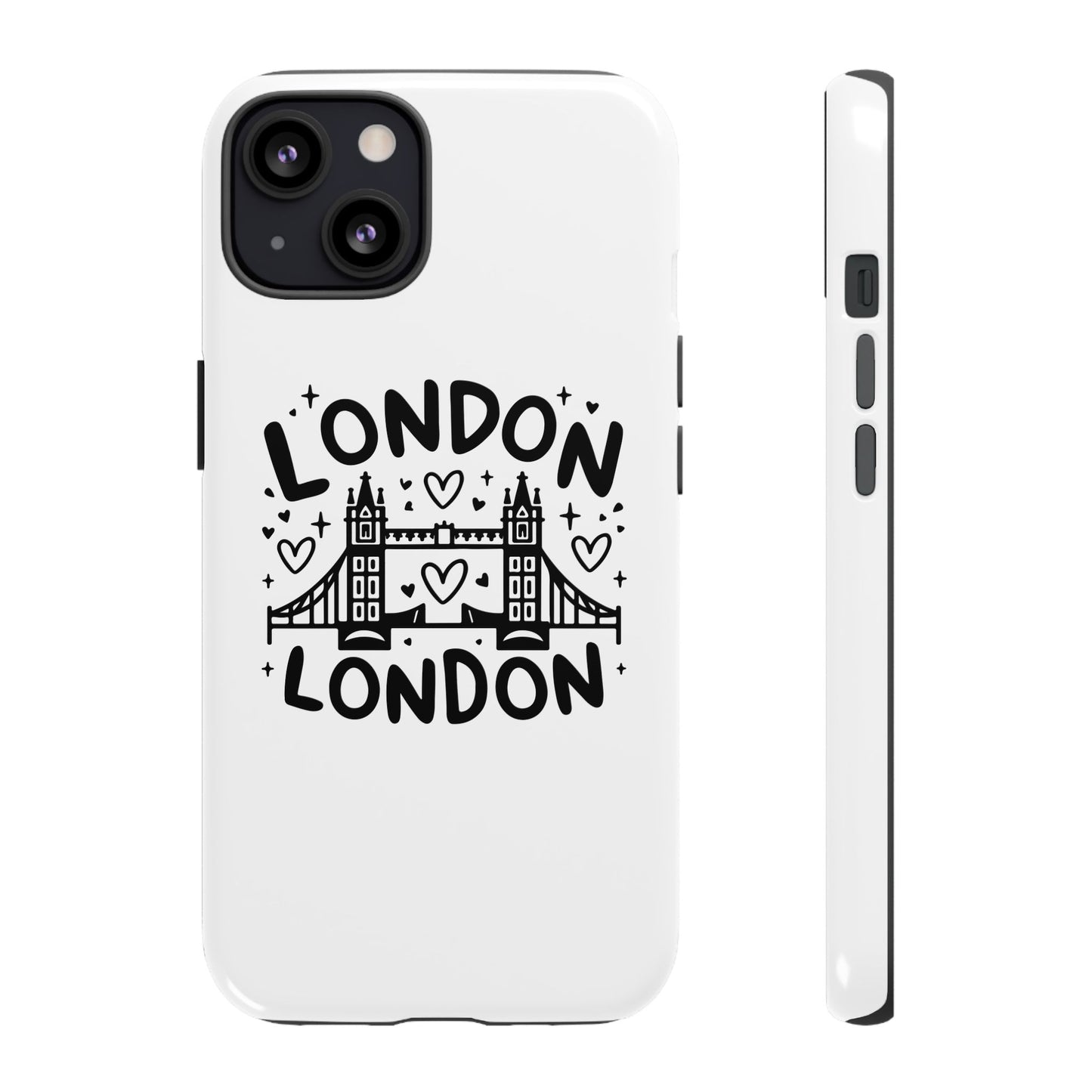 Love London Bridge Phone Case, Tough Cases for London Lovers, Cute Protection, Travel Gift, Phone Accessory, Design with Love