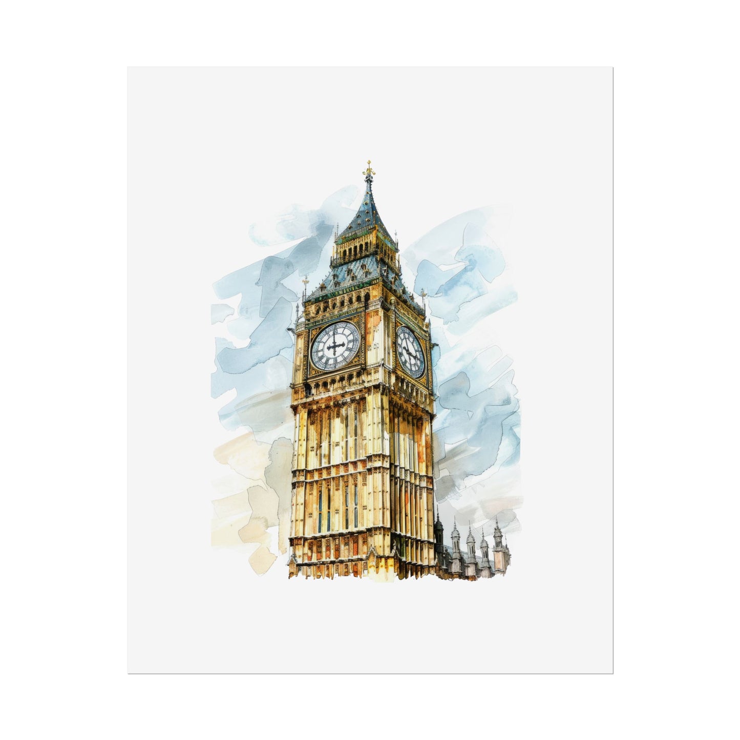 London Tower Rolled Posters