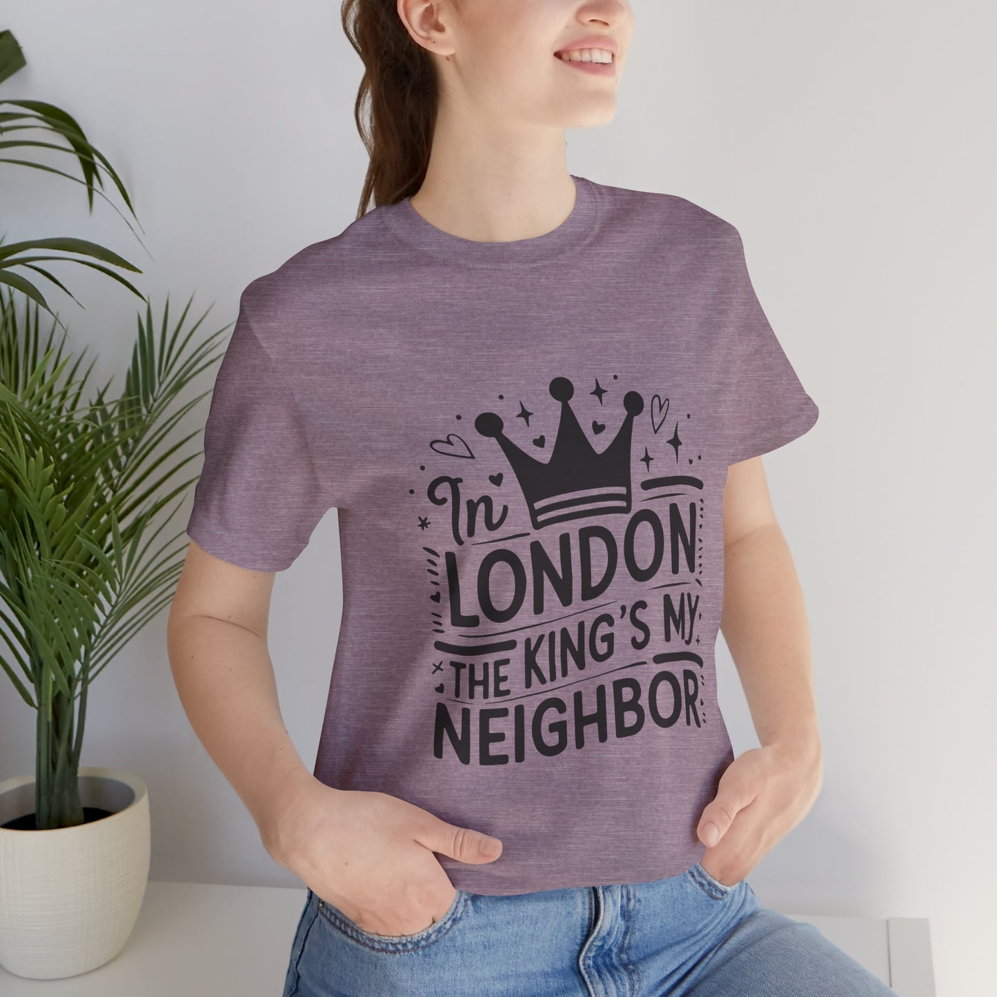 Unisex Jersey Short Sleeve Tee - King's Neighbour In London