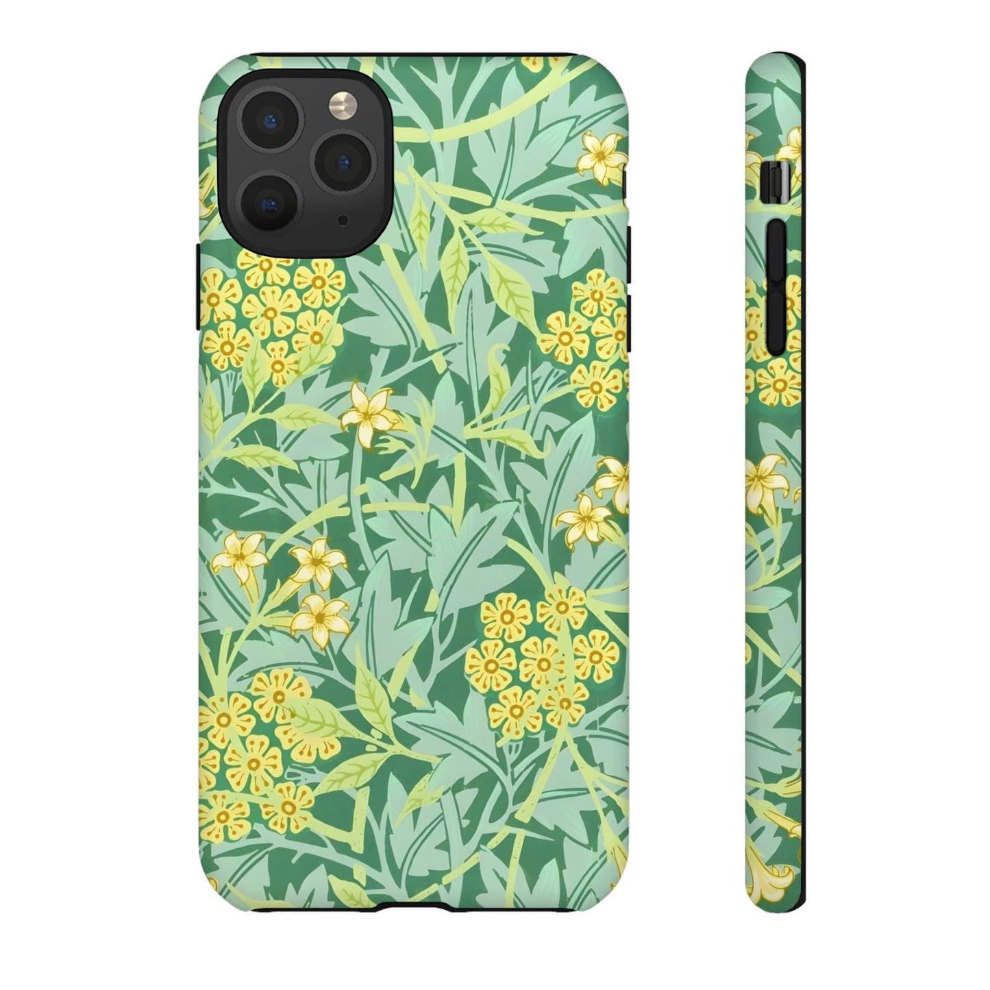 Tough Cases Organic Floral Phone Case, Stylish iPhone Cover, Eco-Friendly Gift, Nature Lover Accessory, Spring Decor, Unique Phone Protector