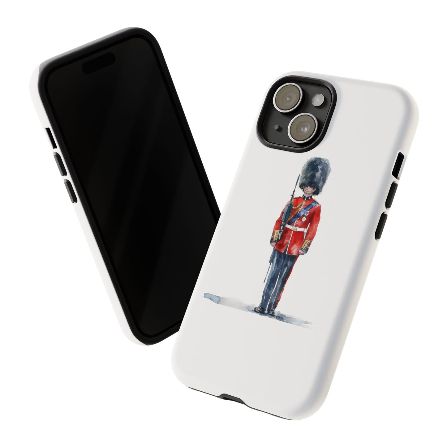 British Royal Guard Phone Case - Tough Cases, Unique Phone Cover, Gift for Her, Cute Accessory, British Soldier Design