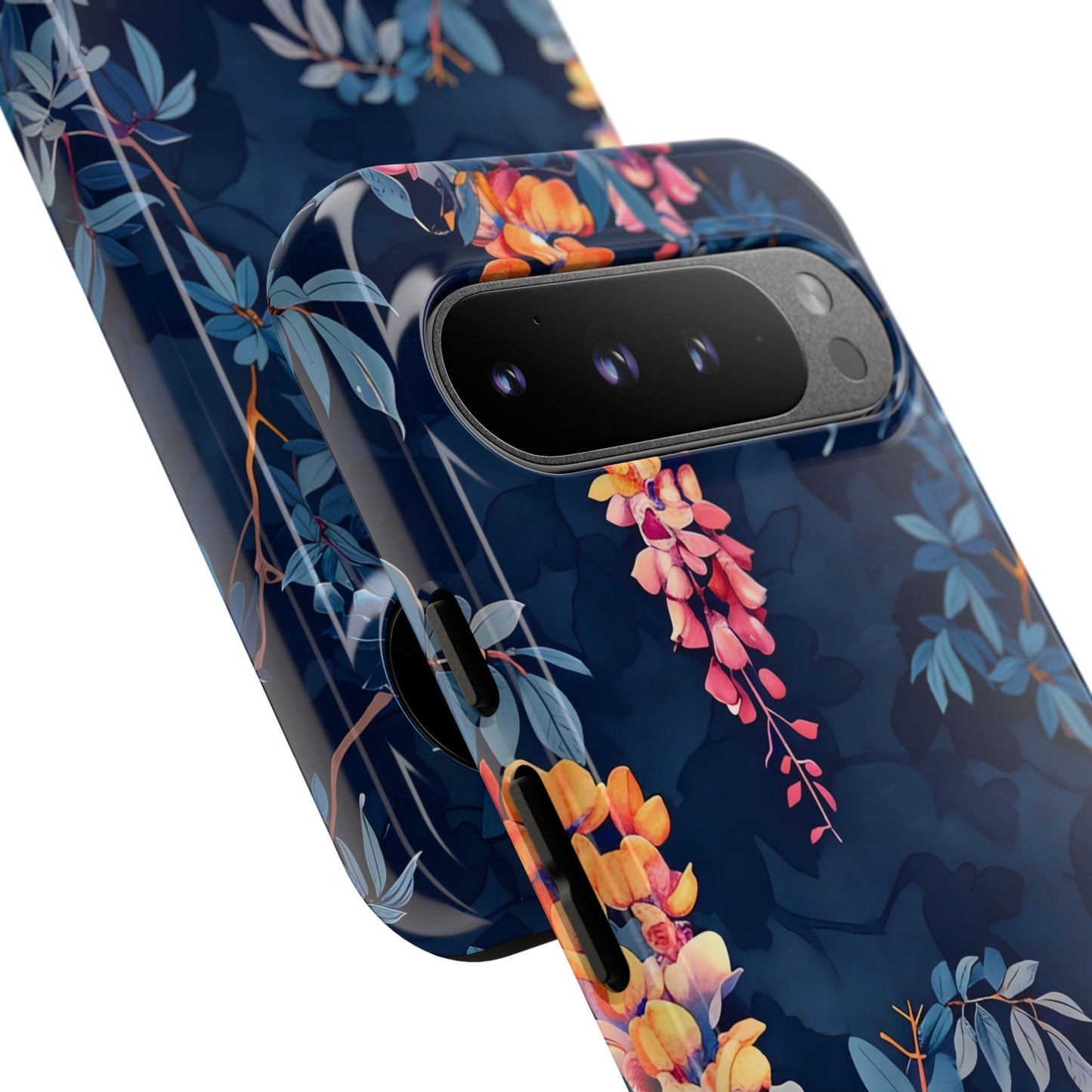 Floral iPhone Case, Tough Phone Cover, Gift for Her, Nature Lover Accessory, Spring Decor, Unique Floral Design