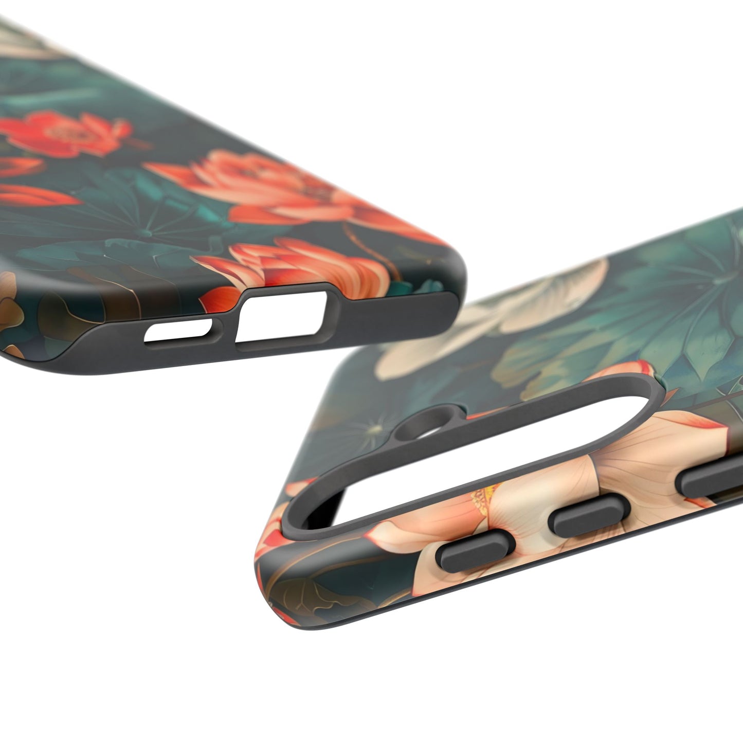 Flower Phone Case, Floral Phone Cover, Tough Case for Floral Lovers, Gift for Her, Stylish Tech Accessories
