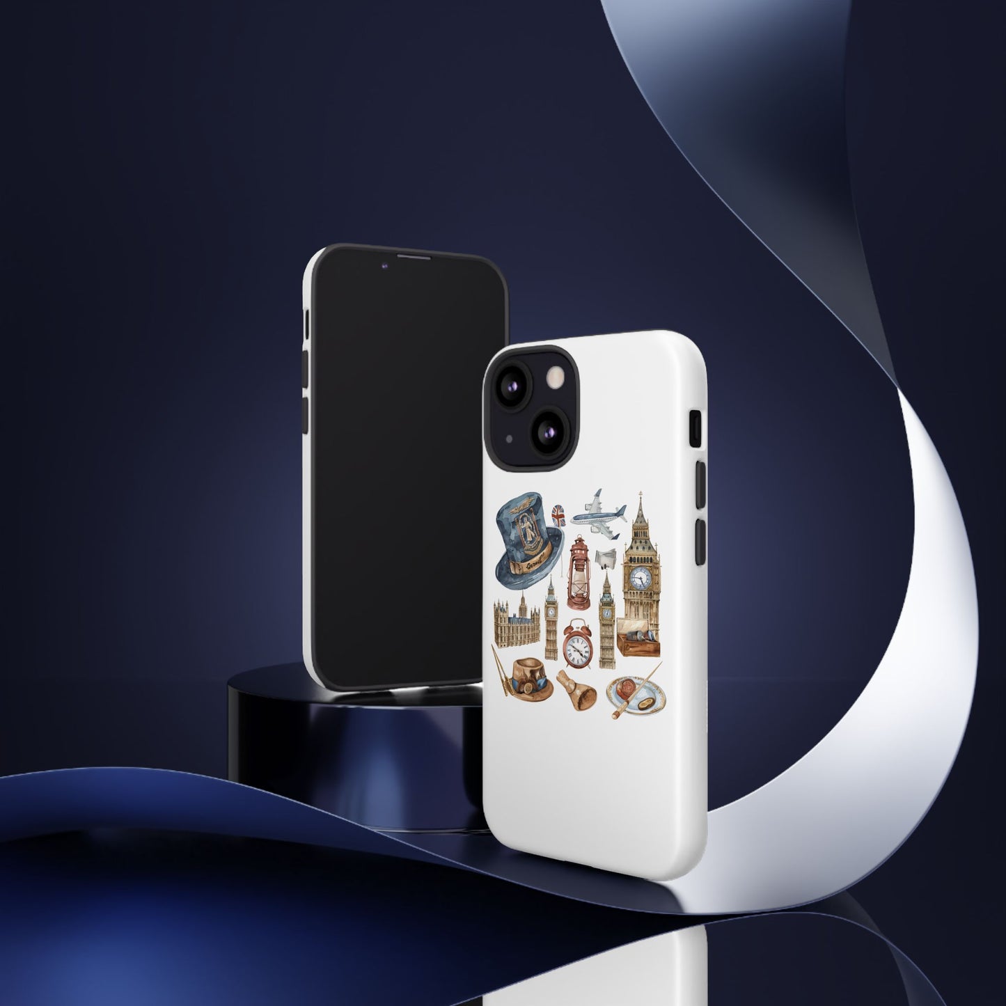 London-Themed Phone Case, Durable iPhone Cover, Gift for Travelers, Unique Cell Phone Accessories, Stylish Gadget Protection