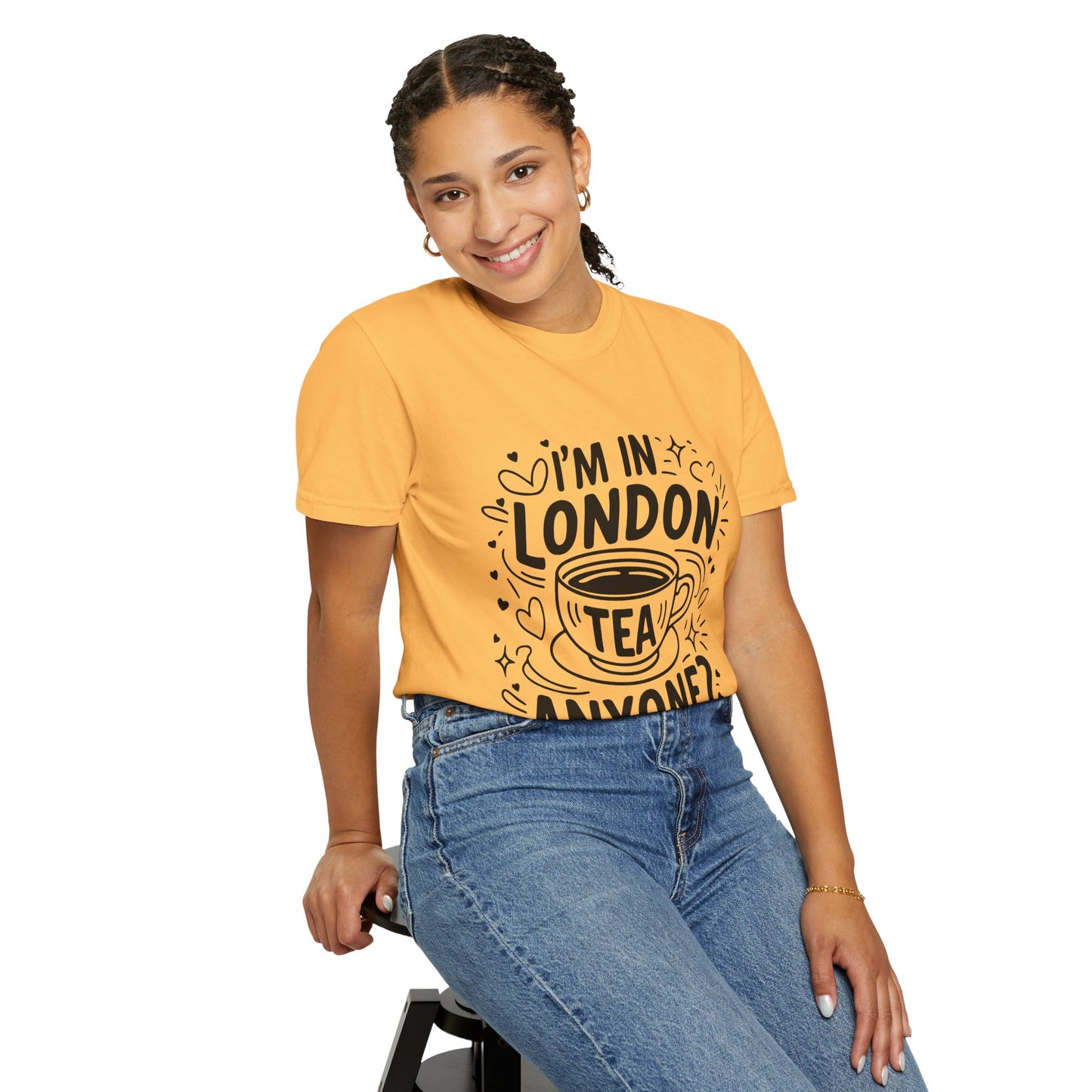 Unisex Garment-Dyed T-shirt - London's Nostalgic Tea
