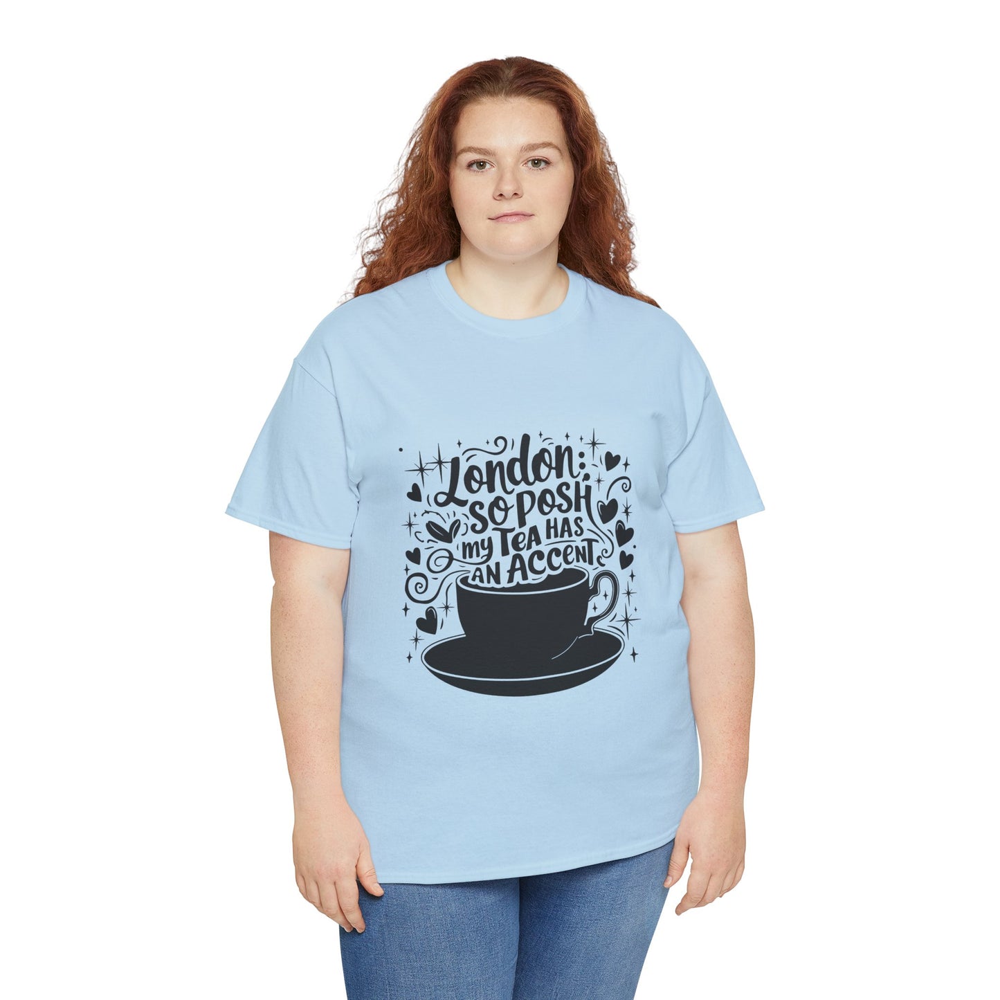 Unisex Heavy Cotton Tee - London's Nostalgic Tea