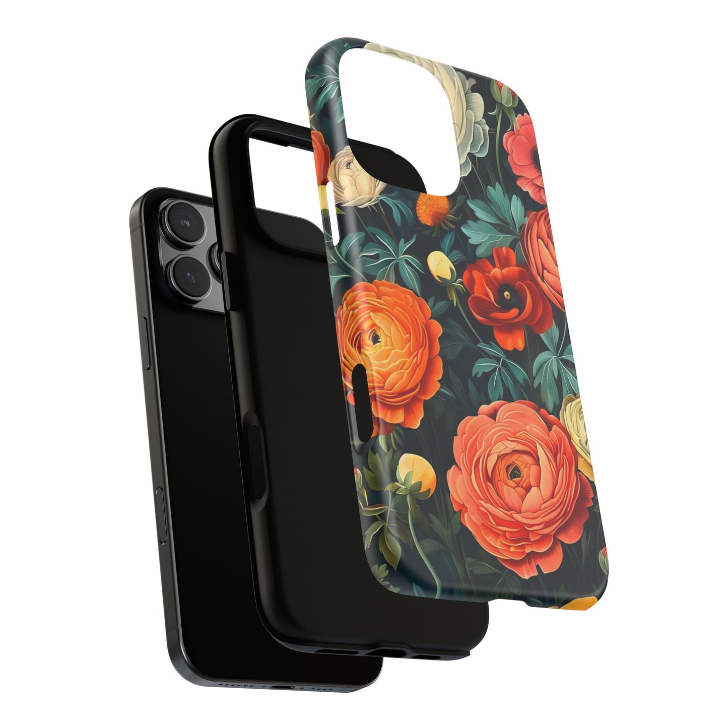 Floral Phone Case, Tough Cases - Stylish Protection, Gifts for Her, Nature Lover Decor, Floral Accessories