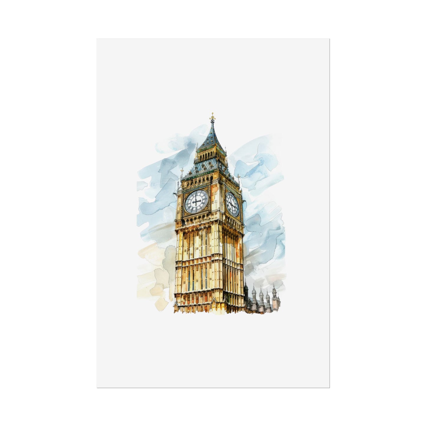 London Tower Rolled Posters