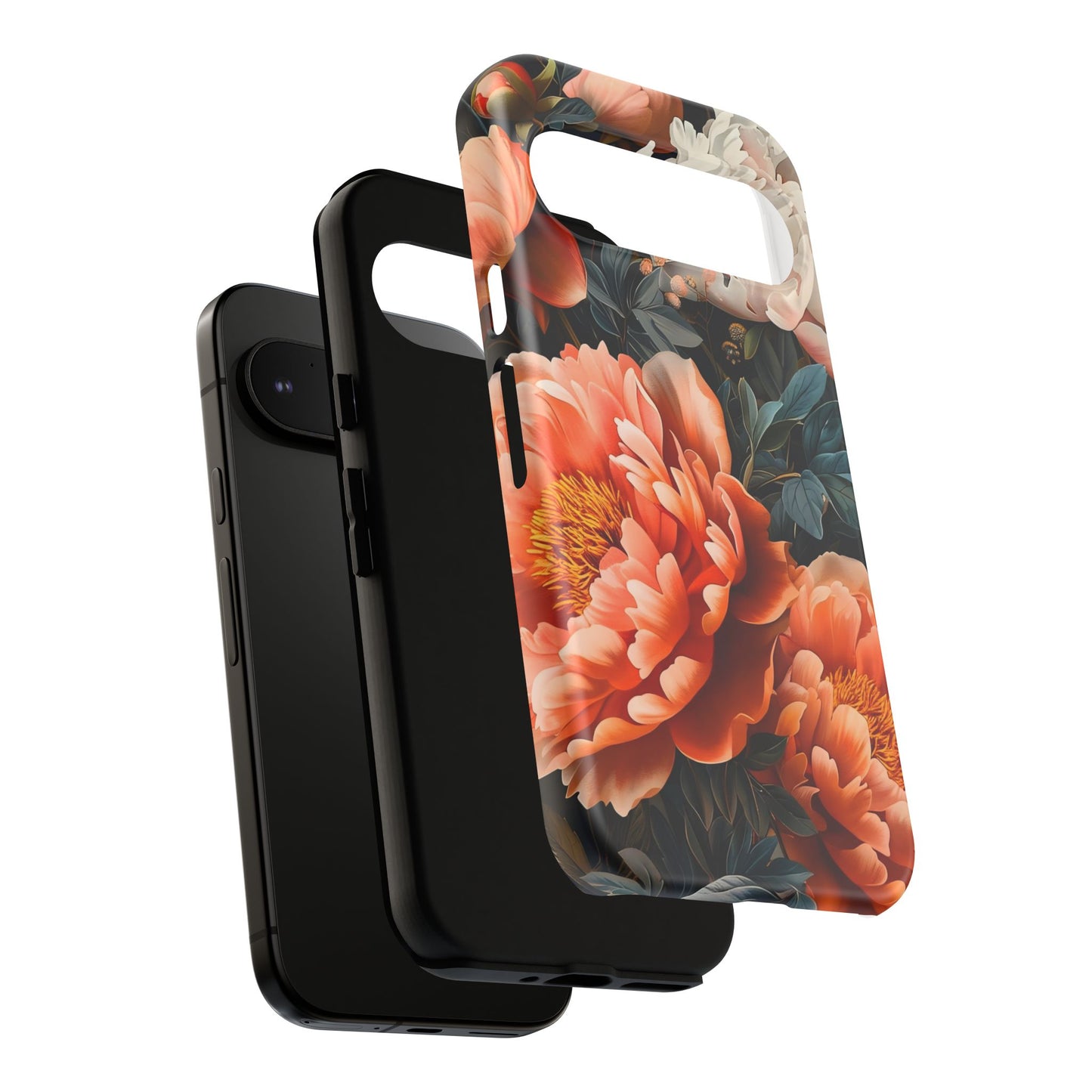 Floral Phone Case - Tough Cases, Durable Cover, Flower Design, Unique Gift, Phone Accessories