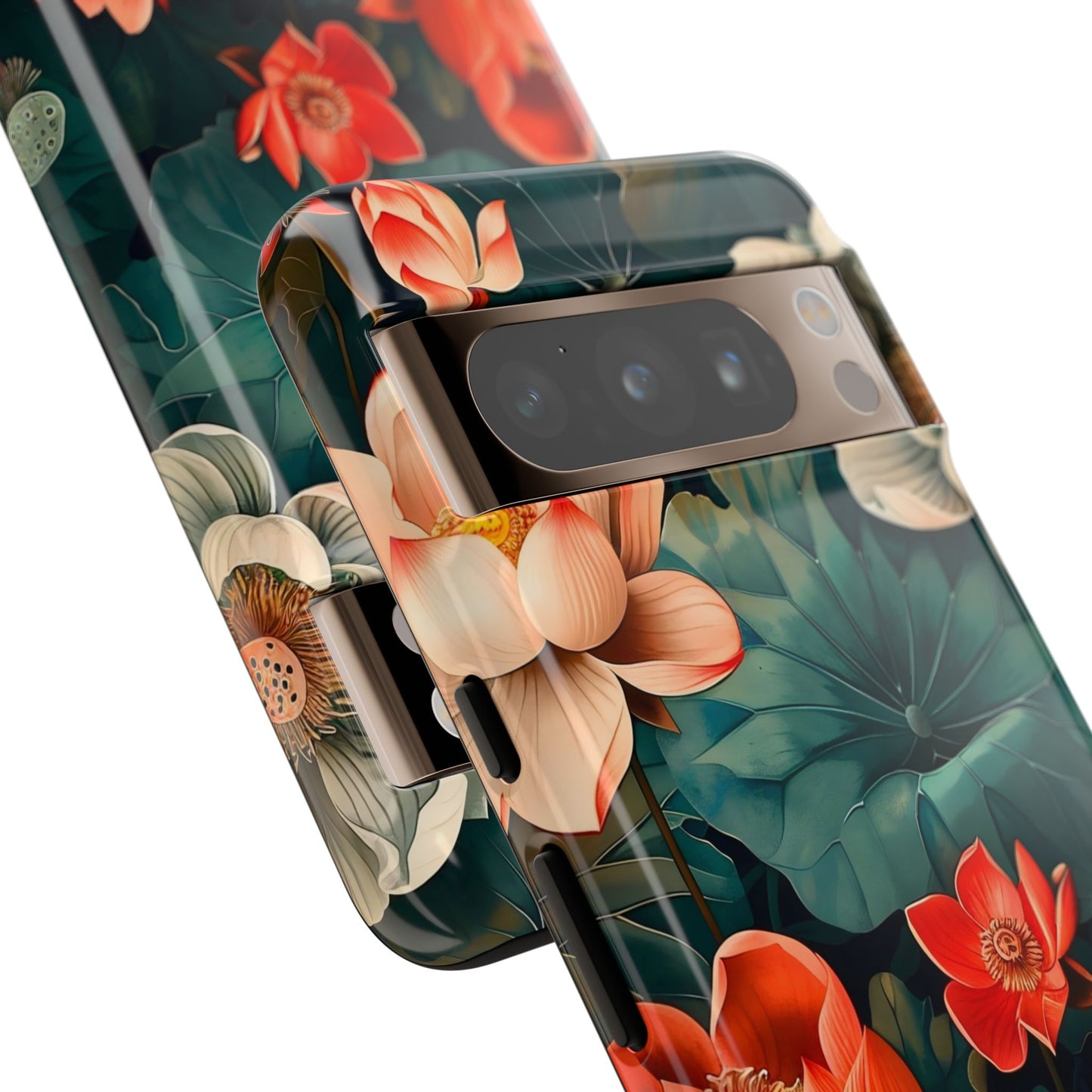 Flower Phone Case, Floral Phone Cover, Tough Case for Floral Lovers, Gift for Her, Stylish Tech Accessories