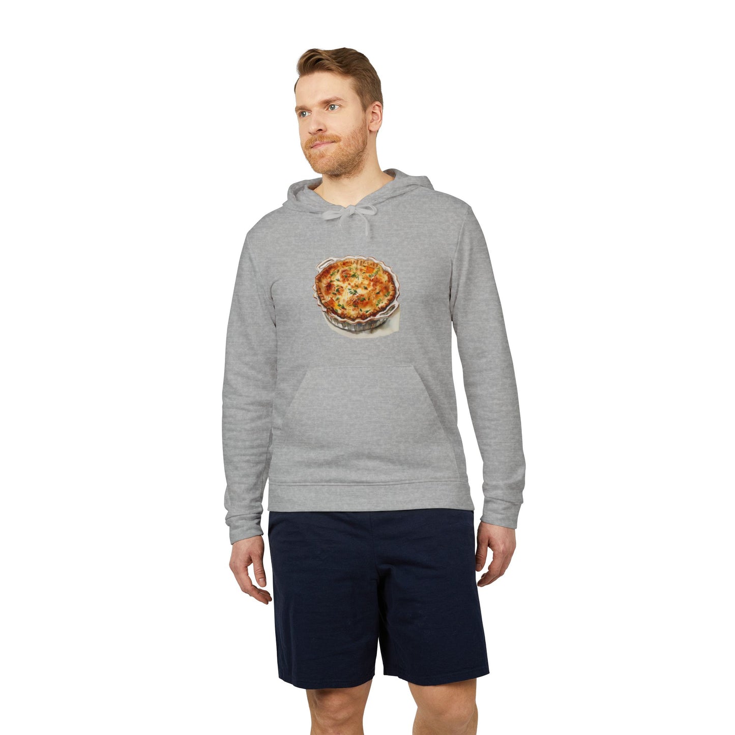 adidas Unisex Fleece Hoodie - A Taste of Royalty British Delights