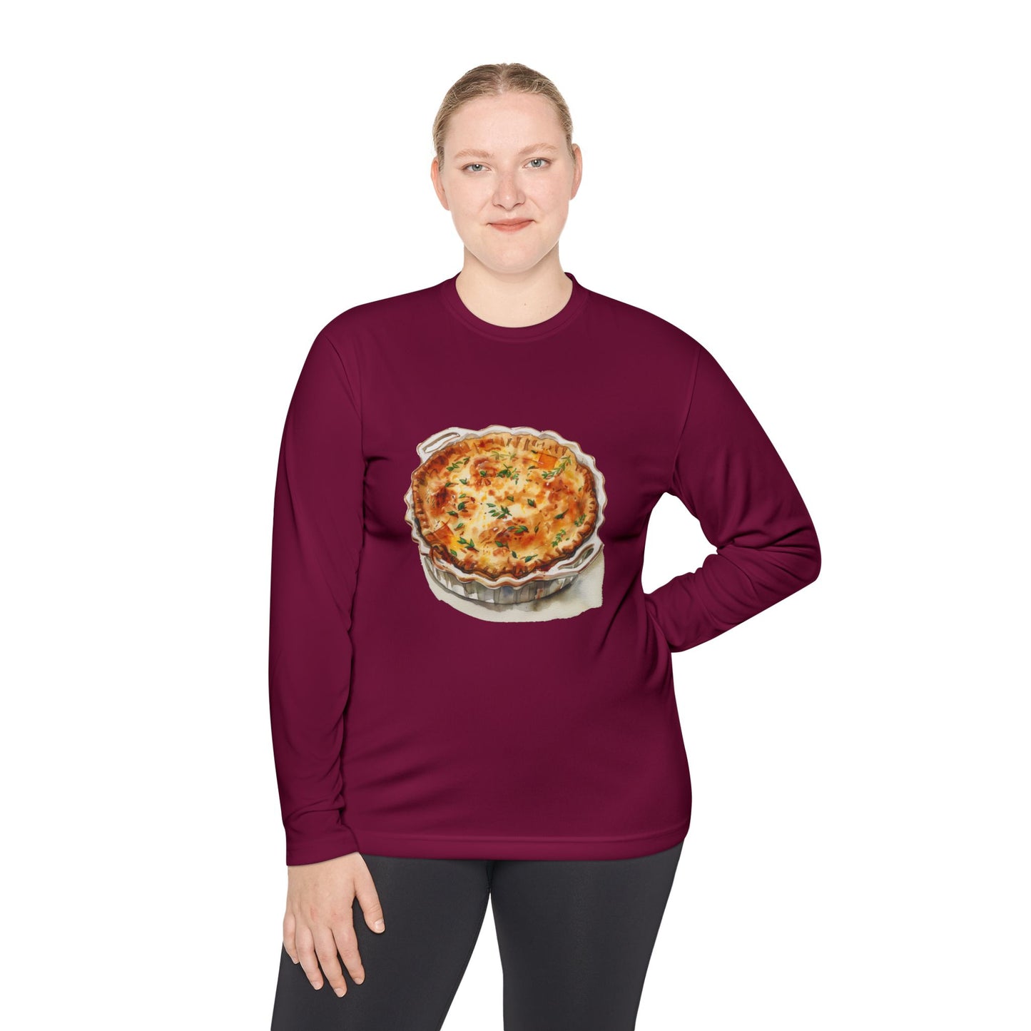 Long Sleeve Tee for Food Lovers - Kitchen Wall Art with Food Illustration - Perfect for Culinary Enthusiasts!