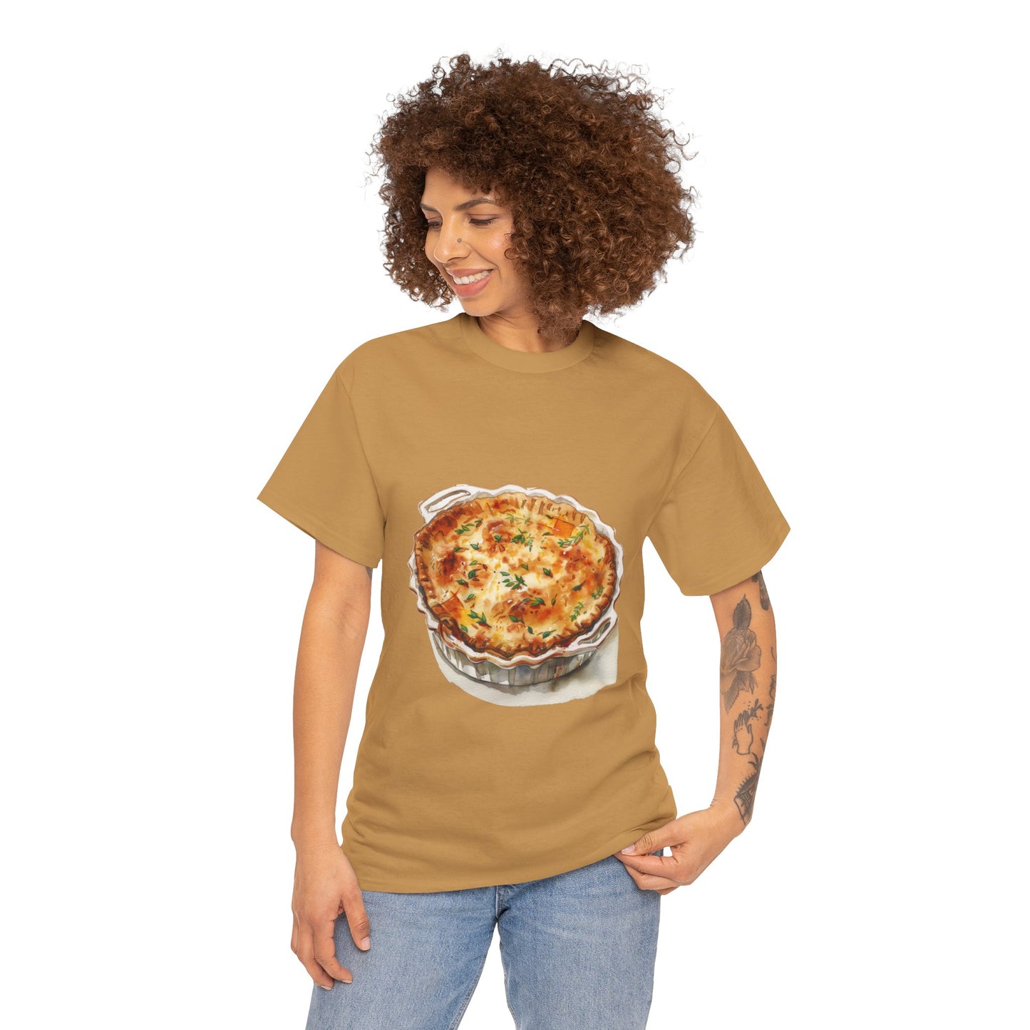 Unisex Heavy Cotton Tee - British Delicious Cuisie