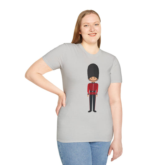 Unisex Softstyle T-Shirt - The Scarlet Guard - Iconic British Soldier
