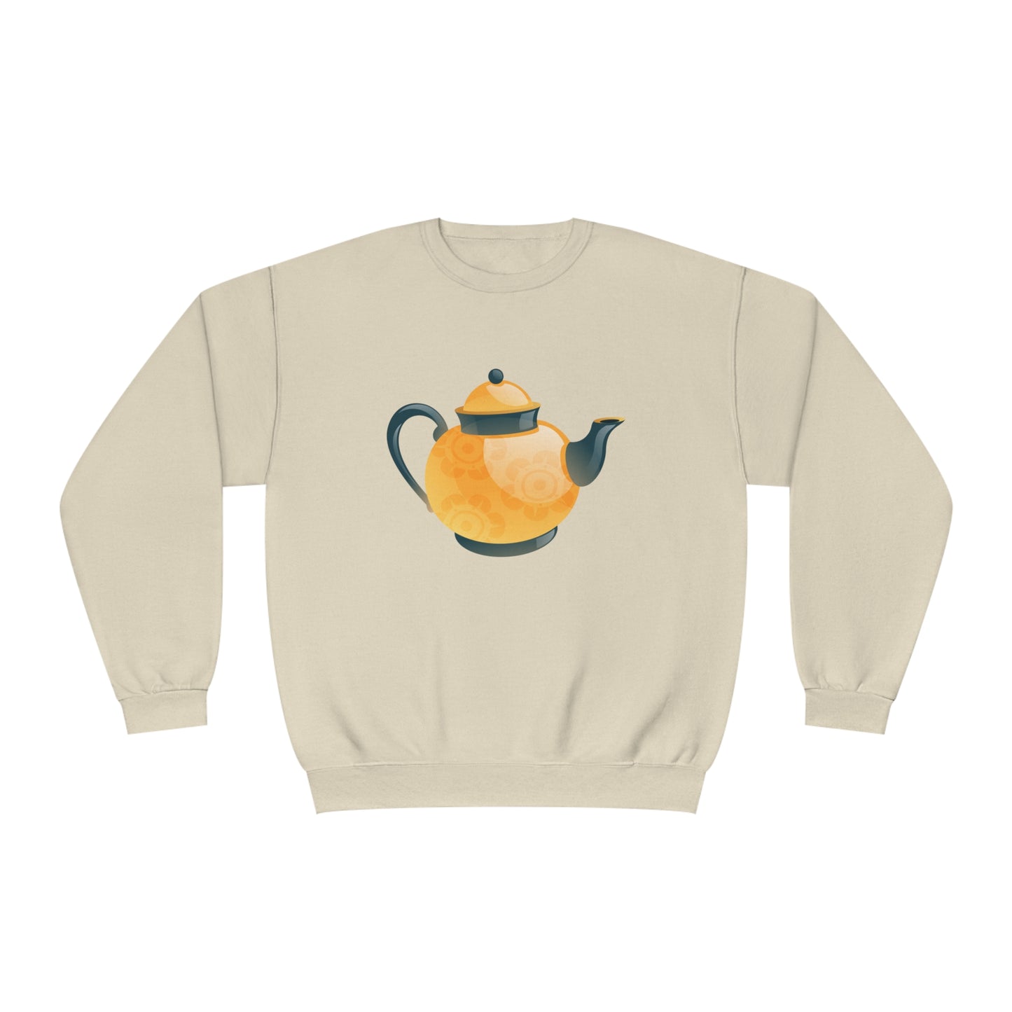 Unisex NuBlend® Crewneck Sweatshirt - Classic British Tea Kettle