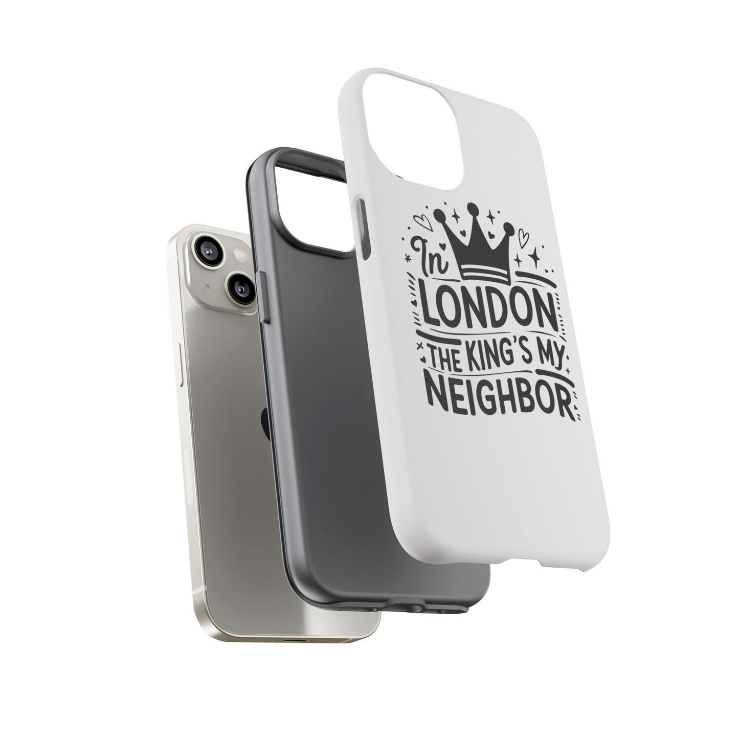 London's Neighbour Phone Case | Royalty Design for Travelers, Gifts for Friends, British Souvenir, Phone Accessory, Stylish Protection