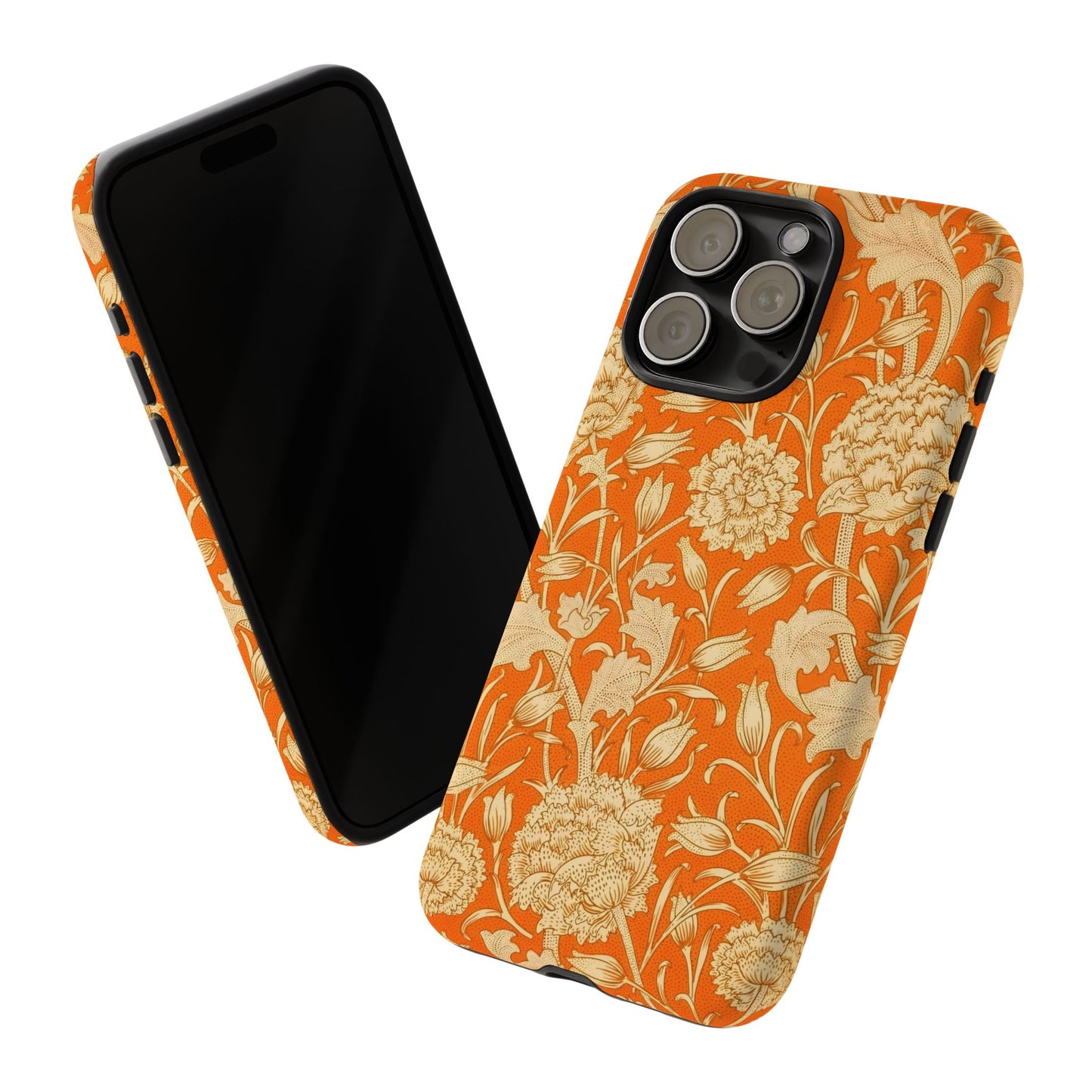 Floral Phone Case, Vibrant Tough Cases for Garden Lovers, Stylish Protection, Gift for Birthdays, Spring Decor, Unique Design