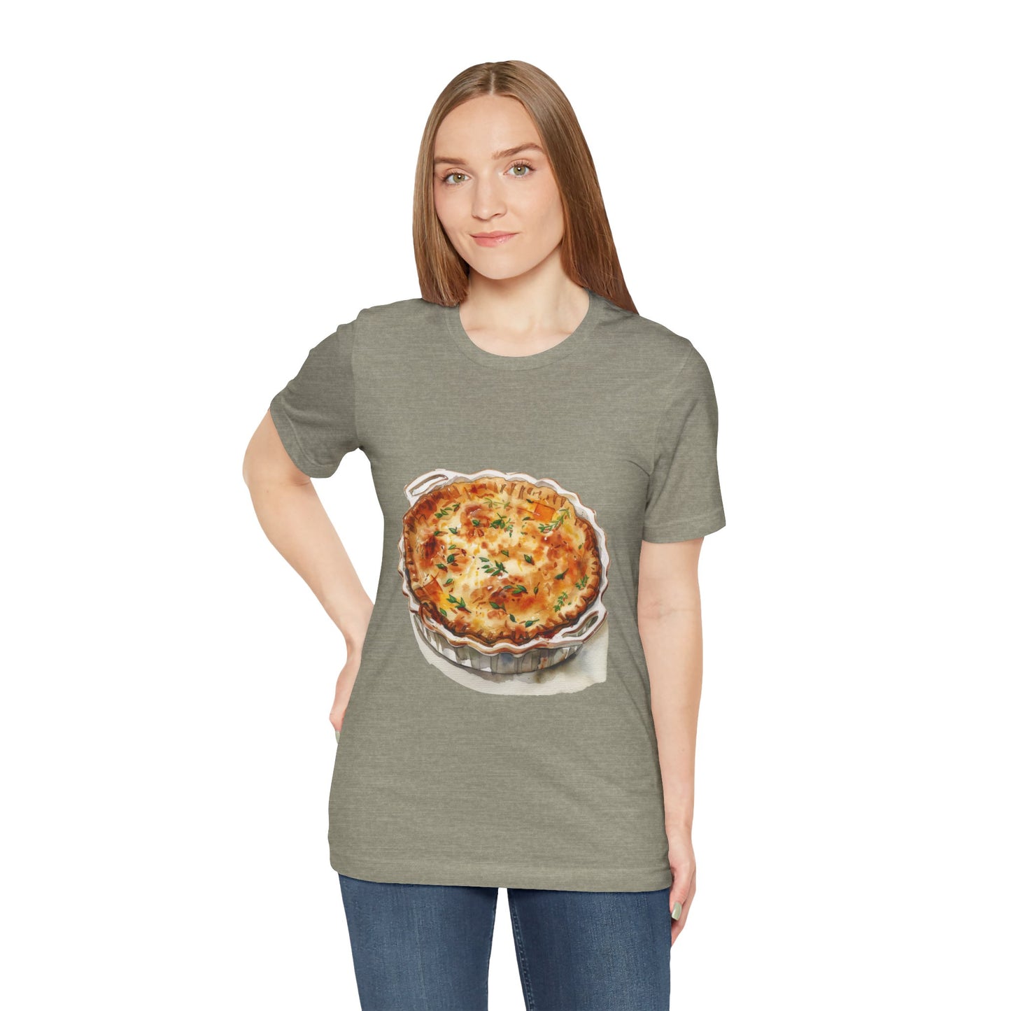 Unisex Jersey Short Sleeve Tee - The Flavors of Britain - Traditional Recipes Reimagined