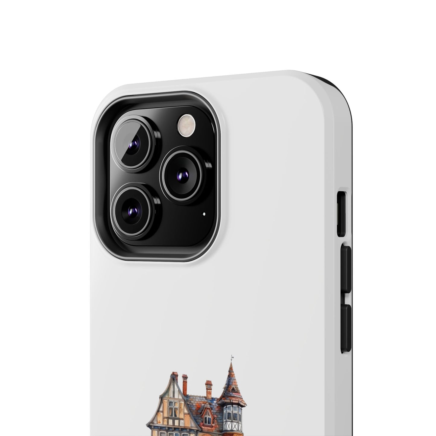 Artistic Tough Phone Cases with Vintage Architecture Design