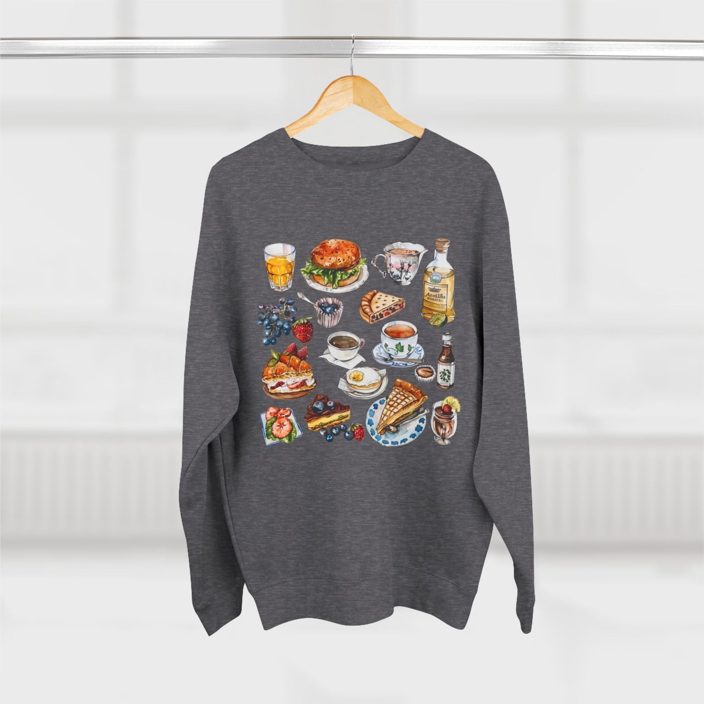 Unisex Crewneck Sweatshirt - Vintage London Icons