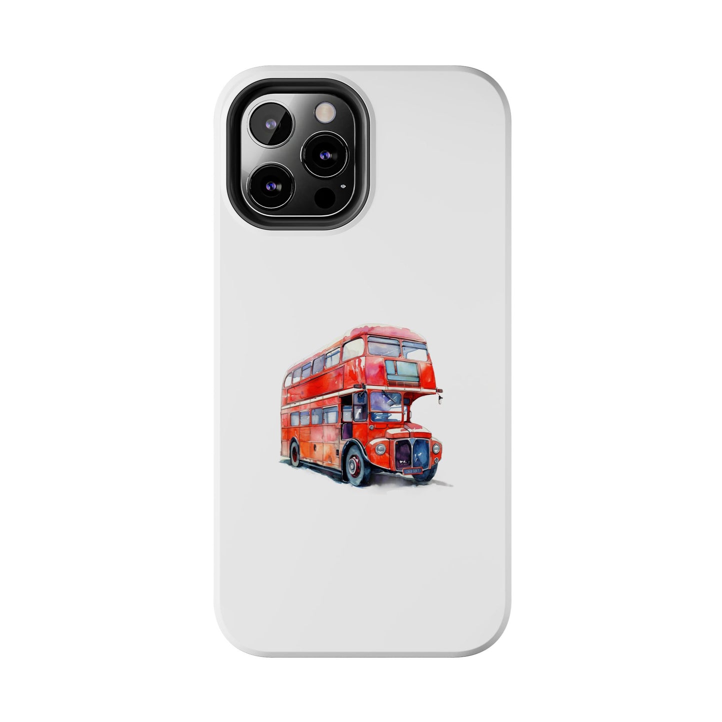London Bus Tough Phone Case - Stylish Protection for Urban Adventurers