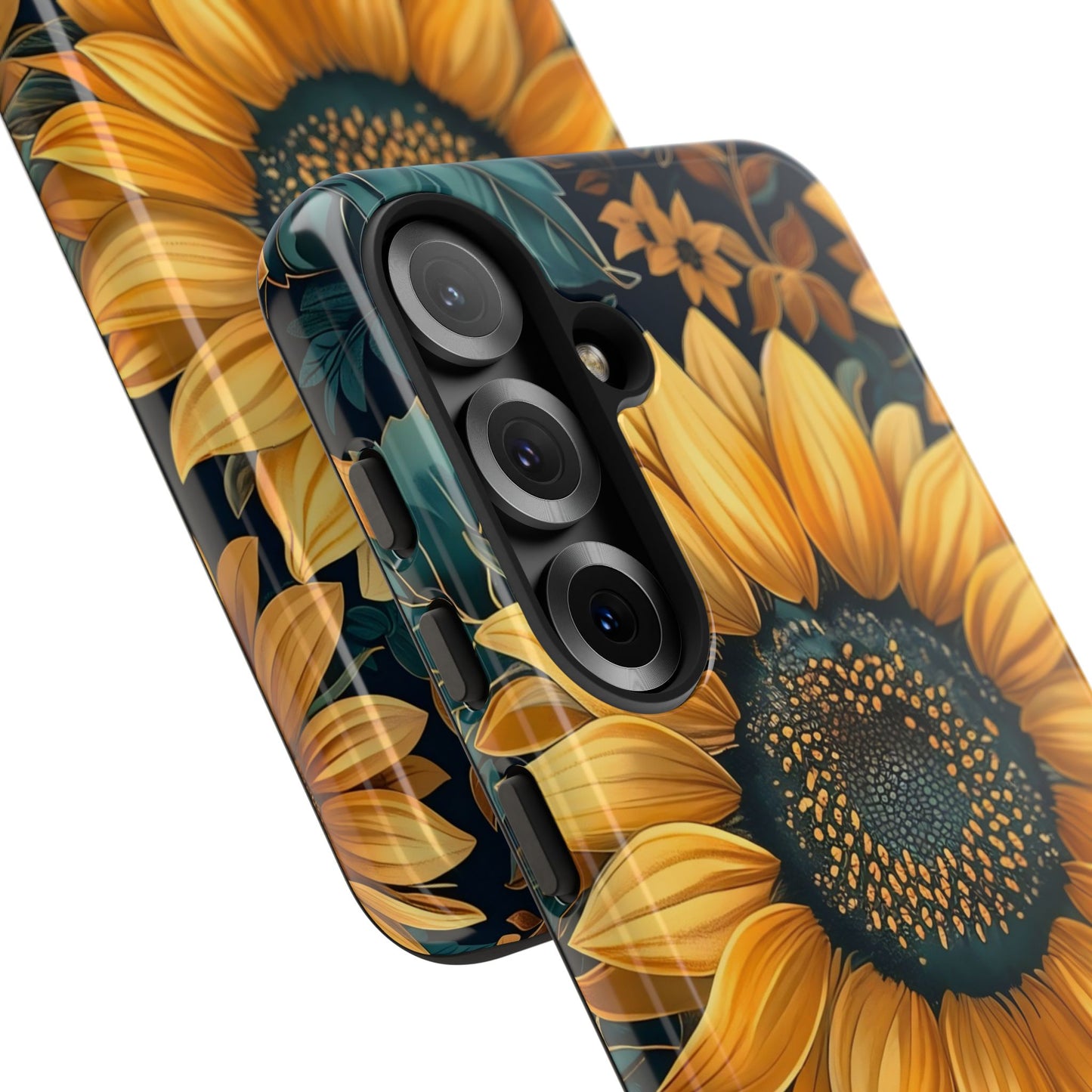 Sunflower Phone Case - Bright Floral Design, Stylish Tough Cover for Sunflower Lovers, Gift for Plant Enthusiasts, Mom Gift, Nature Lovers