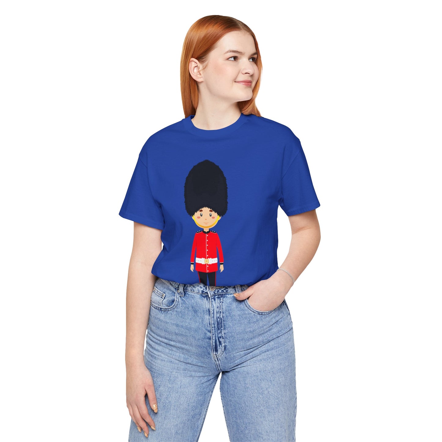Unisex Jersey Short Sleeve Tee - Cornish Courage - Red Jackets of Bodmin