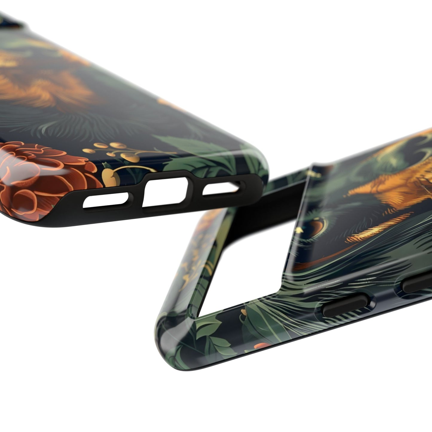 Dachshund Phone Case, Floral Pet Phone Cover, Dog Lover Gift, Tough Phone Case, Custom Dachshund Design, Unique Dog Owner Accessory