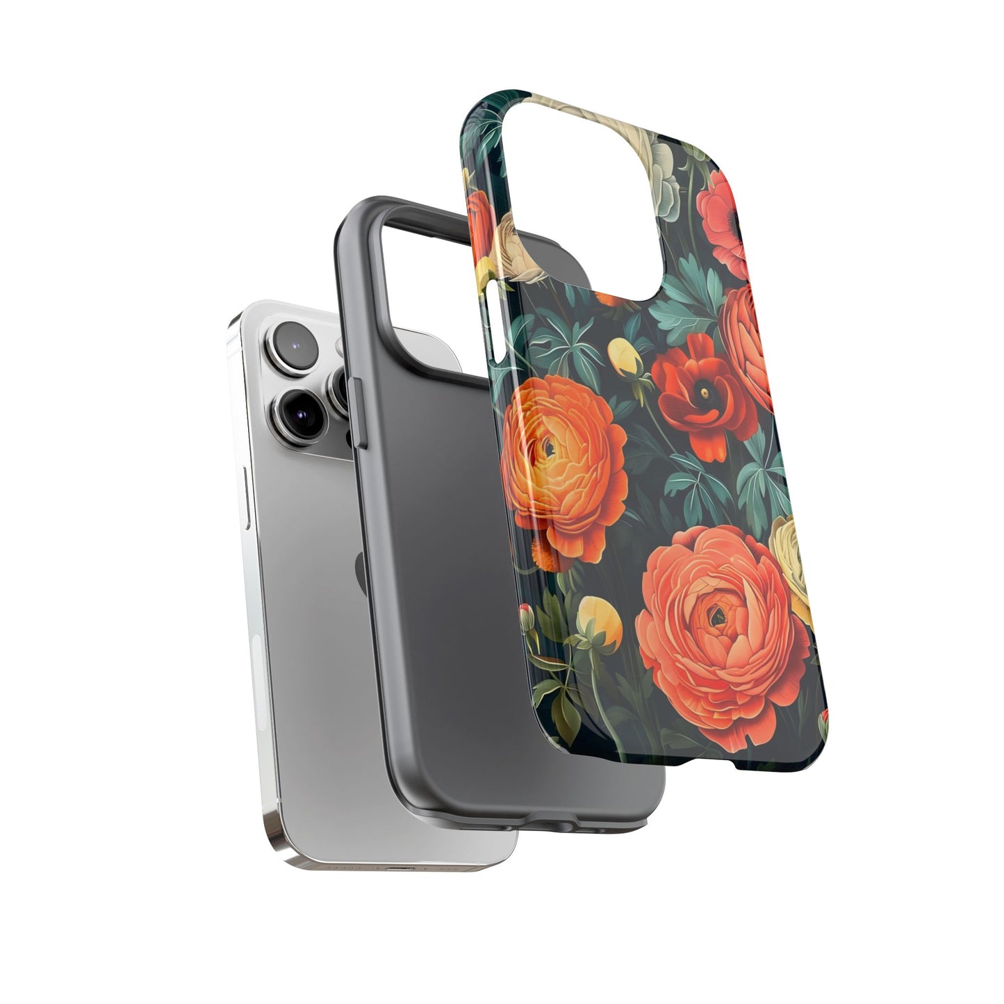 Floral Phone Case, Tough Cases - Stylish Protection, Gifts for Her, Nature Lover Decor, Floral Accessories