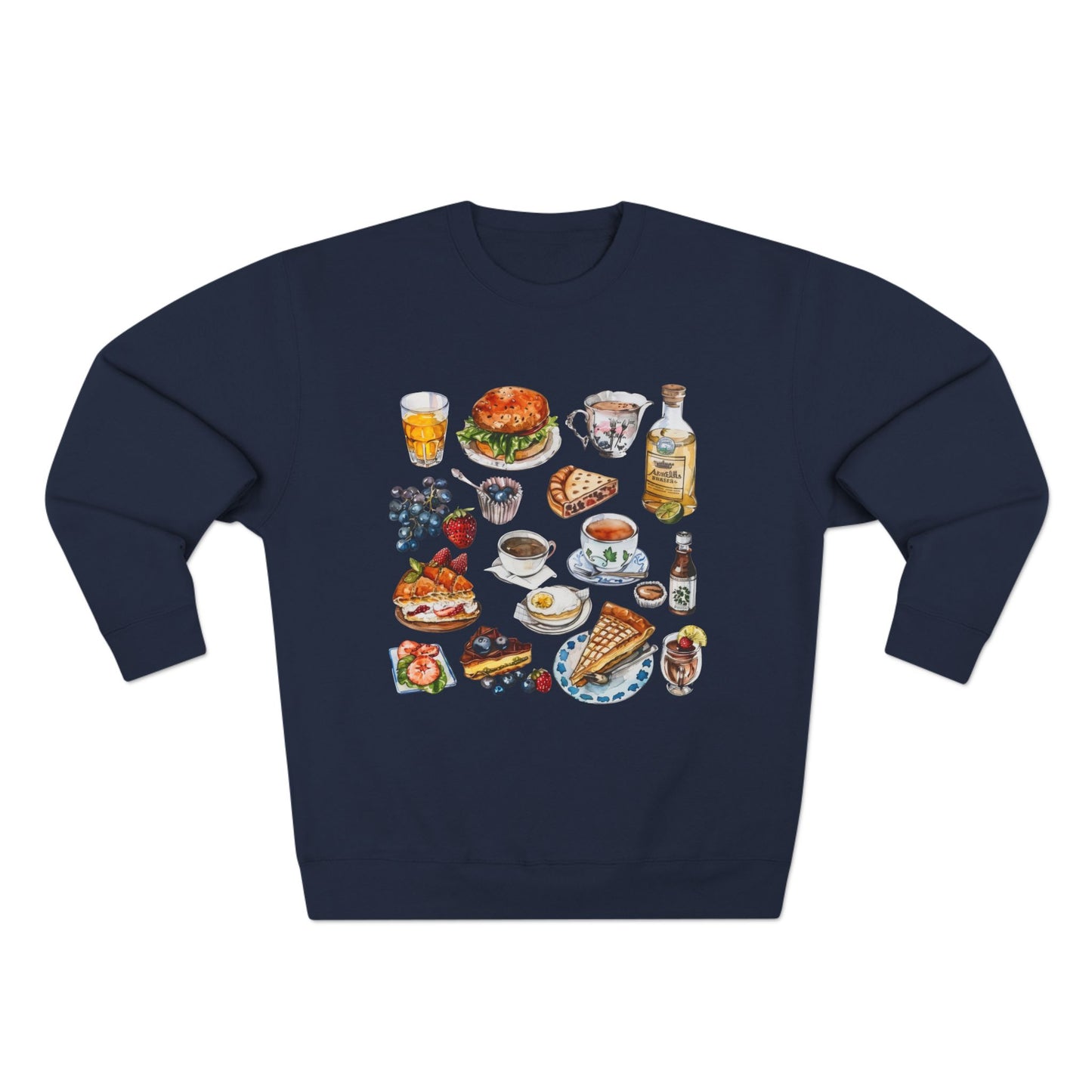 Unisex Crewneck Sweatshirt - Vintage London Icons
