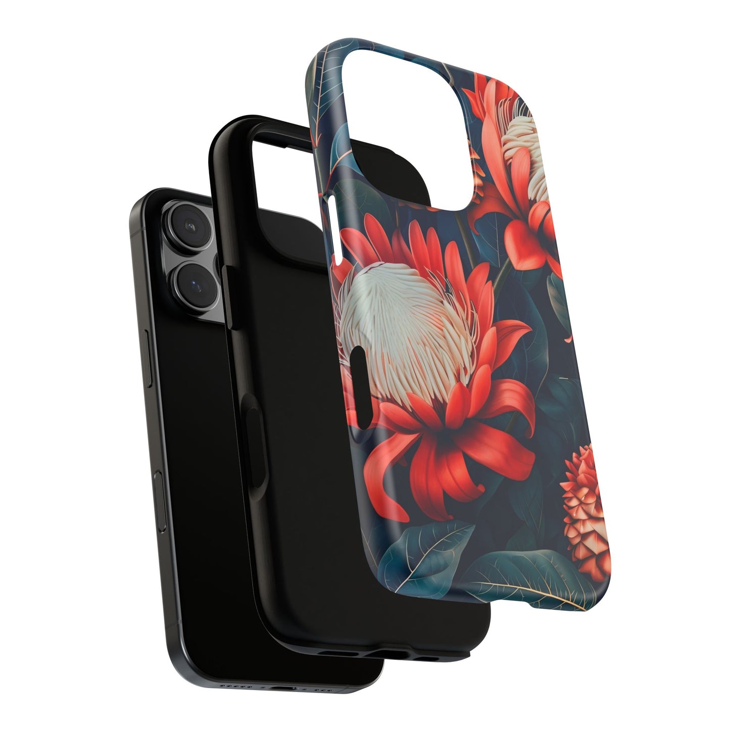 Floral Phone Case for Tough Love, Durable Cover, Unique Gift for Nature Lovers, Birthday, Mother's Day, Floral Design