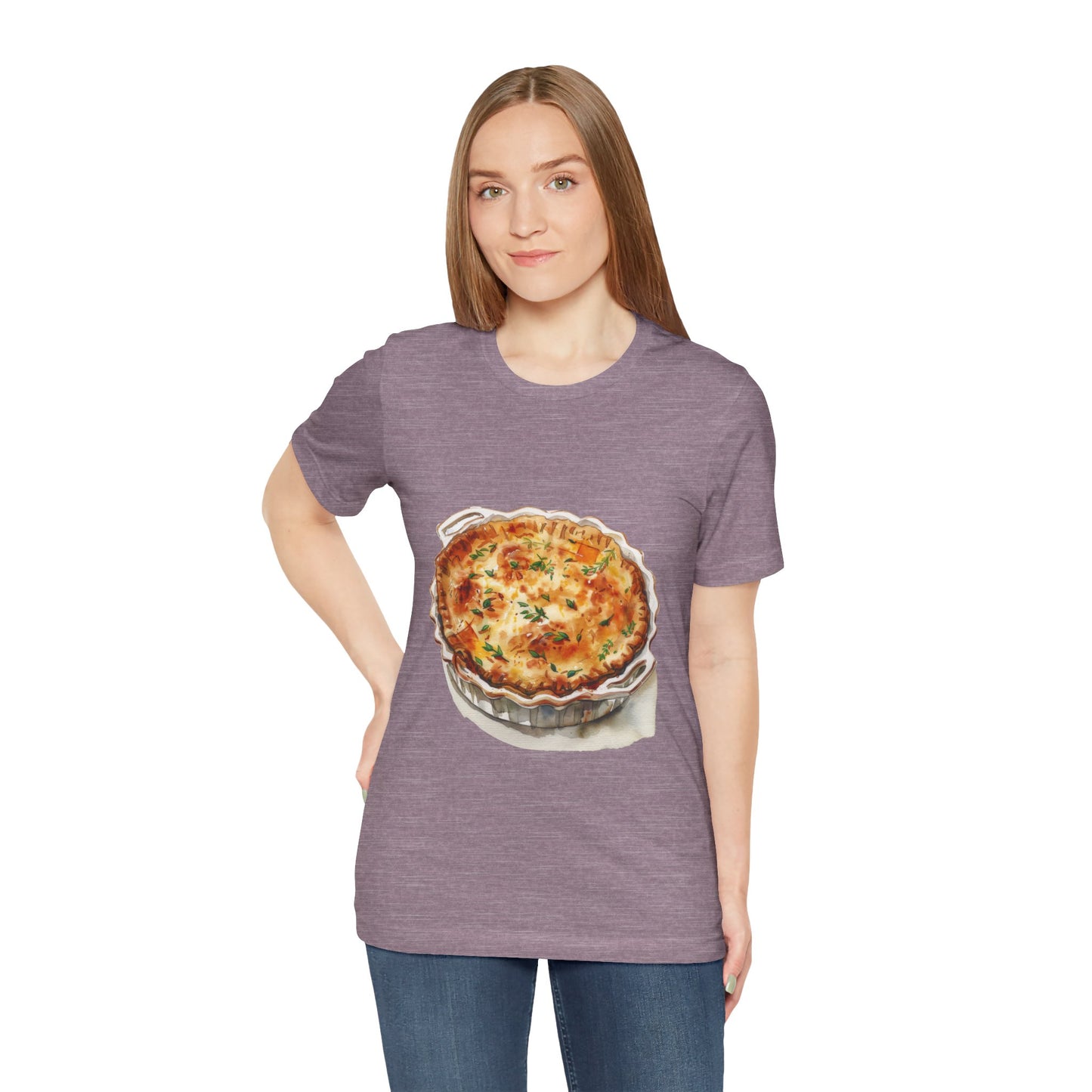 Unisex Jersey Short Sleeve Tee - The Flavors of Britain - Traditional Recipes Reimagined