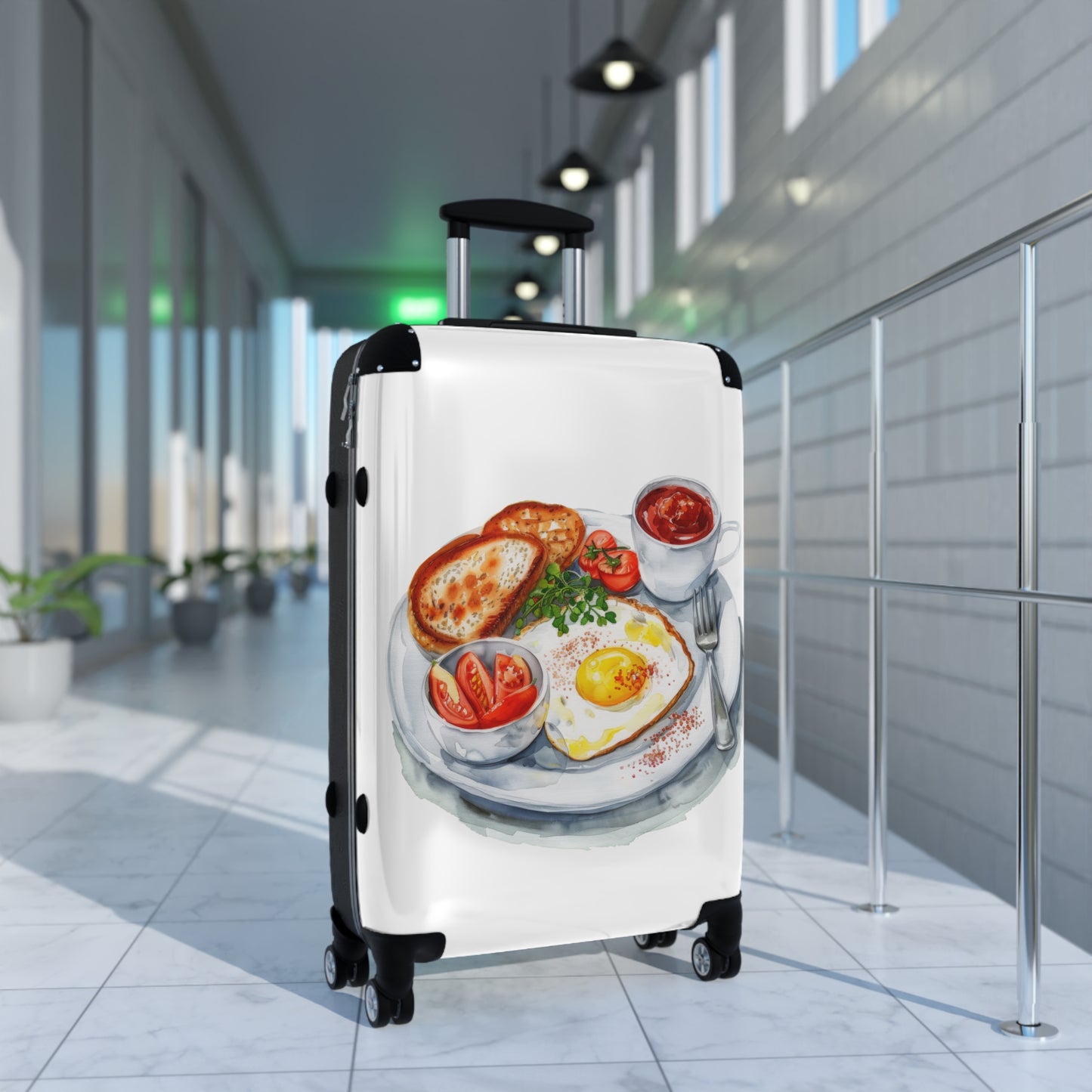 London Icons Collage Suitcase