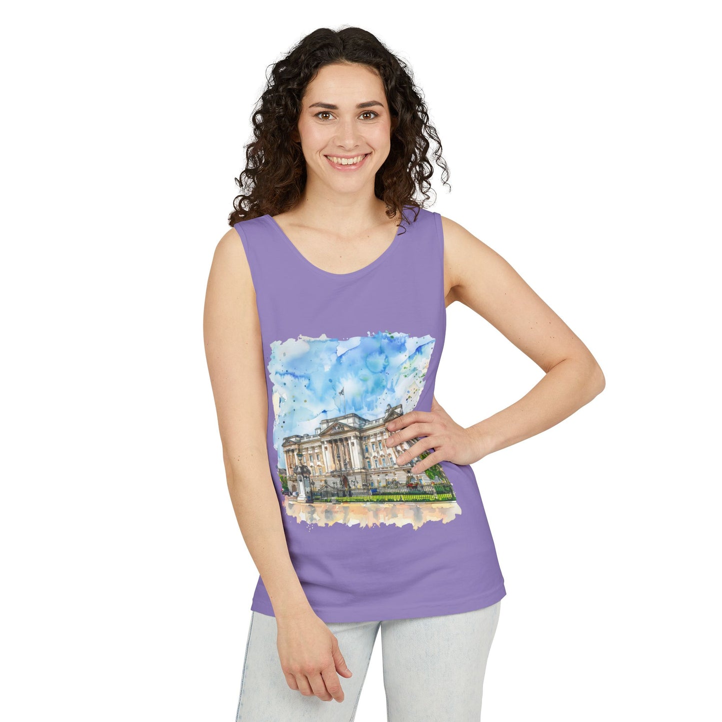 Unisex Garment-Dyed Tank Top - Beautiful and Breath-taking British Nature