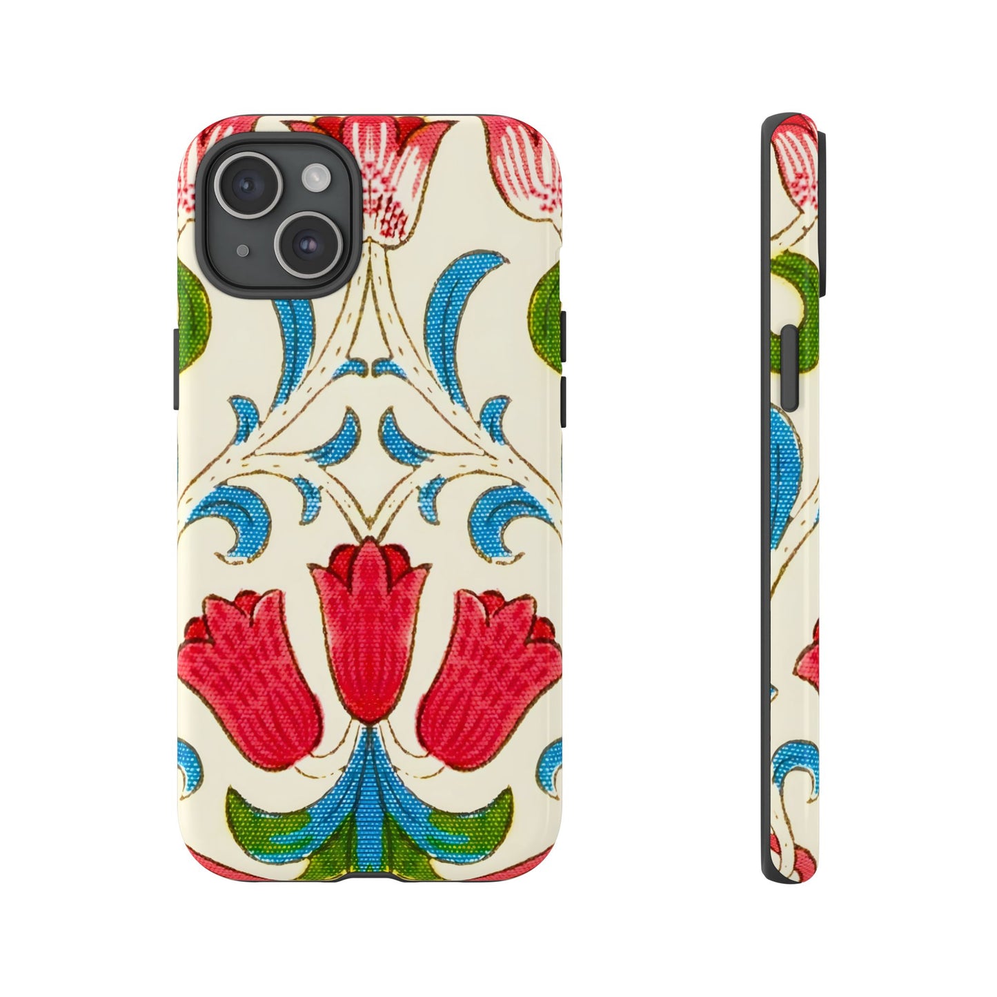 Floral Phone Case - Tough Cases | Stylish Protection, Gift for Her, Boho Phone Cover, Spring Accessory, Cute Tech