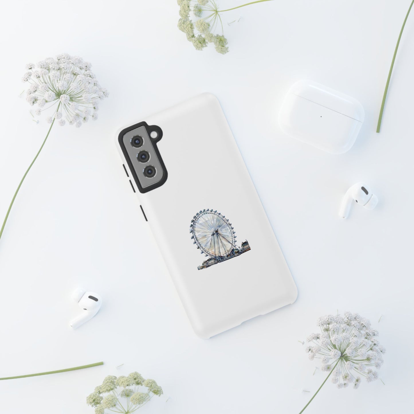 Stylish Phone Case with Ferris Wheel Design