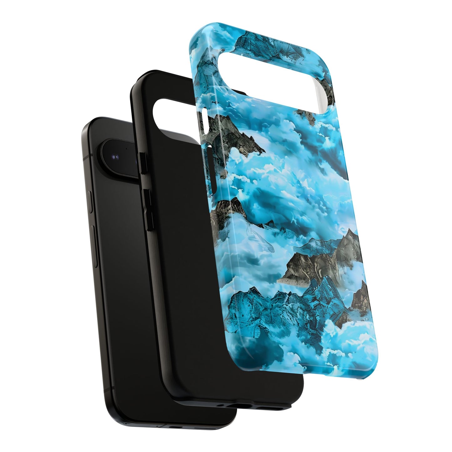 Mountain Wave Phone Case - Adventure Gear, Outdoor Gifts, Stylish Cases, Trendy Accessories, Nature Lovers