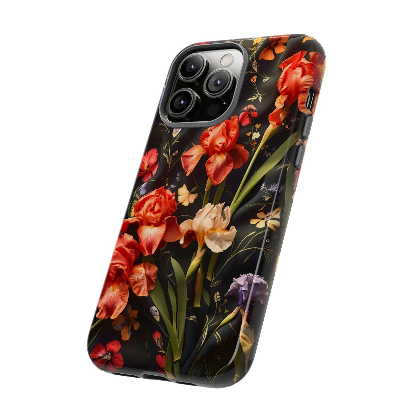 Floral Tough Case for Phone, Durable Protective Phone Cover, Gift for Flower Lovers, Phone Accessories, Spring Vibes