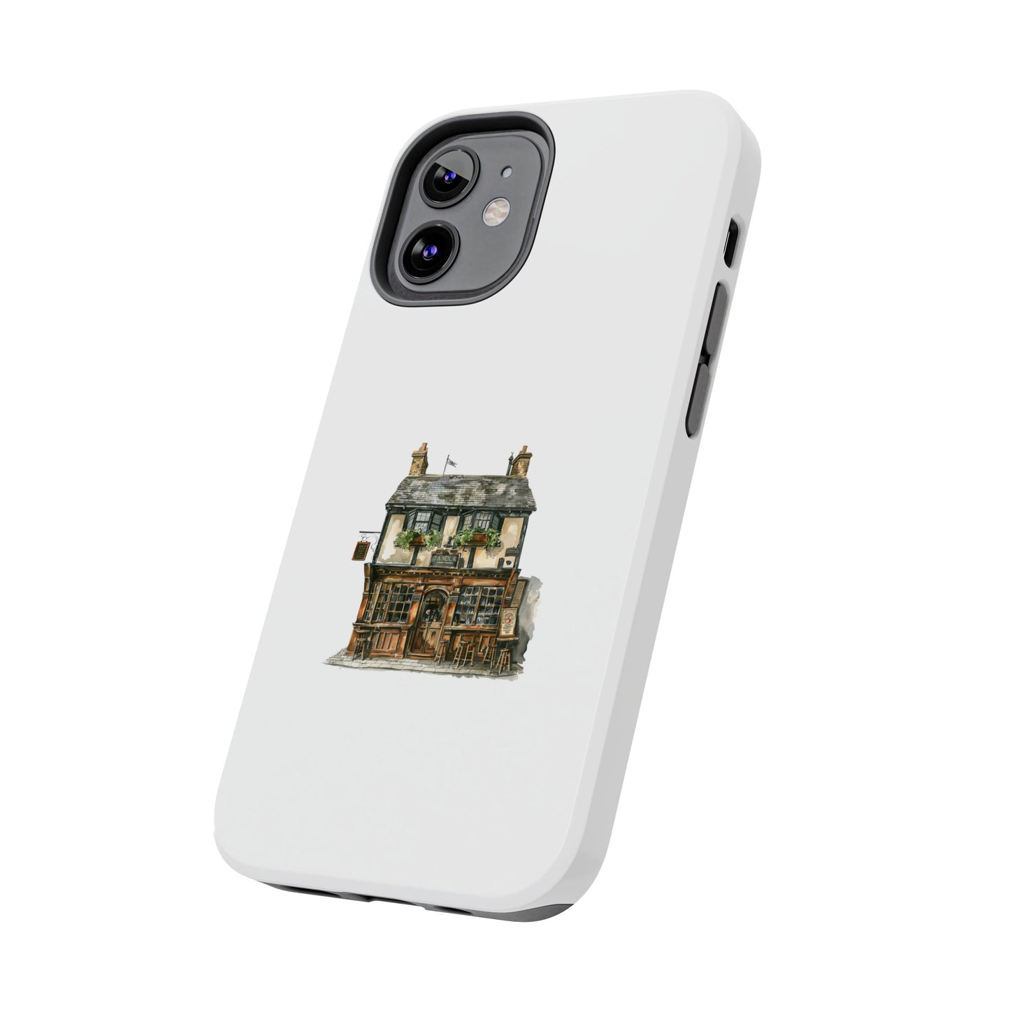 Charming Cottage Tough Phone Case - Durable Protection with Whimsical Design