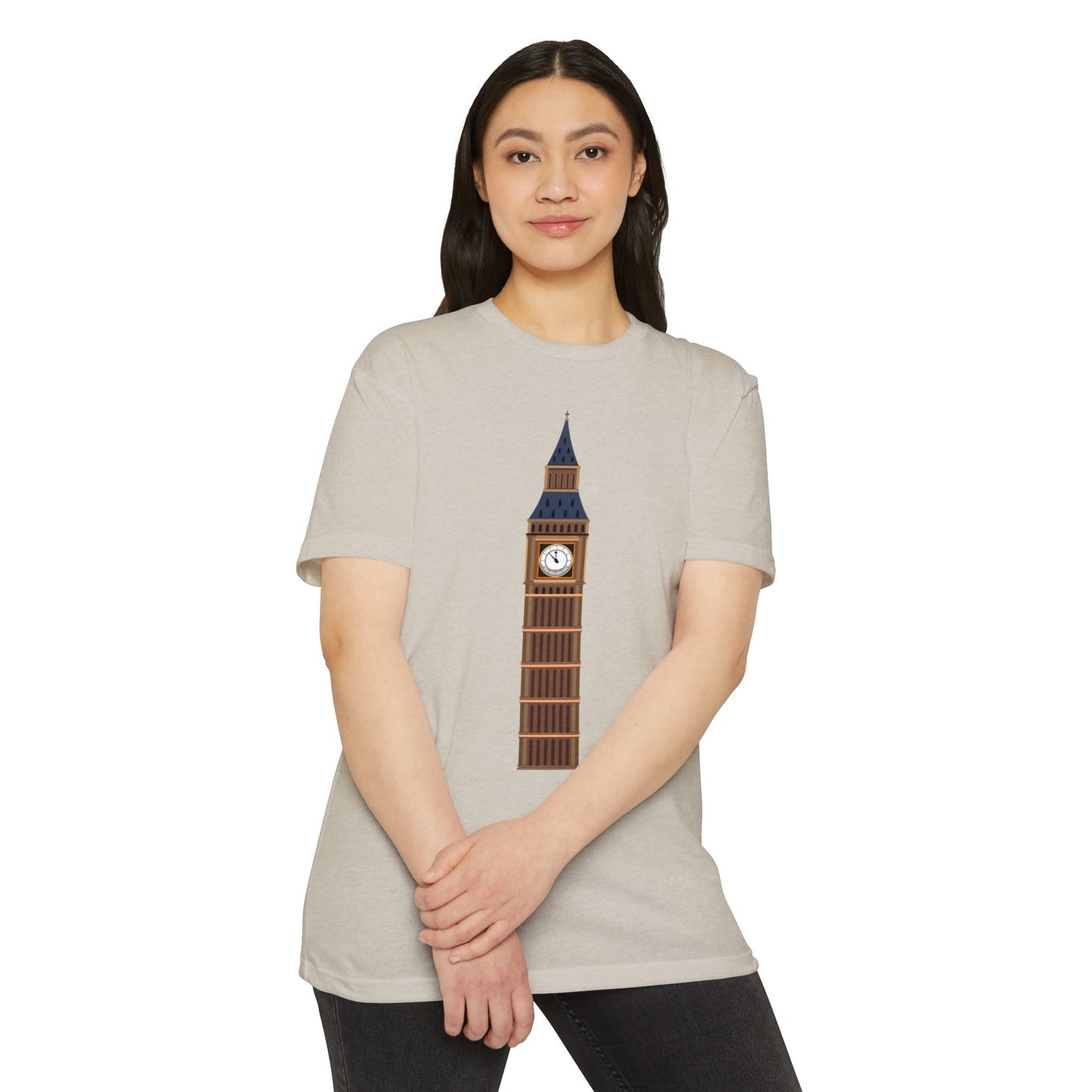 Unisex CVC Jersey T-shirt - Big Ben - The Heartbeat of London