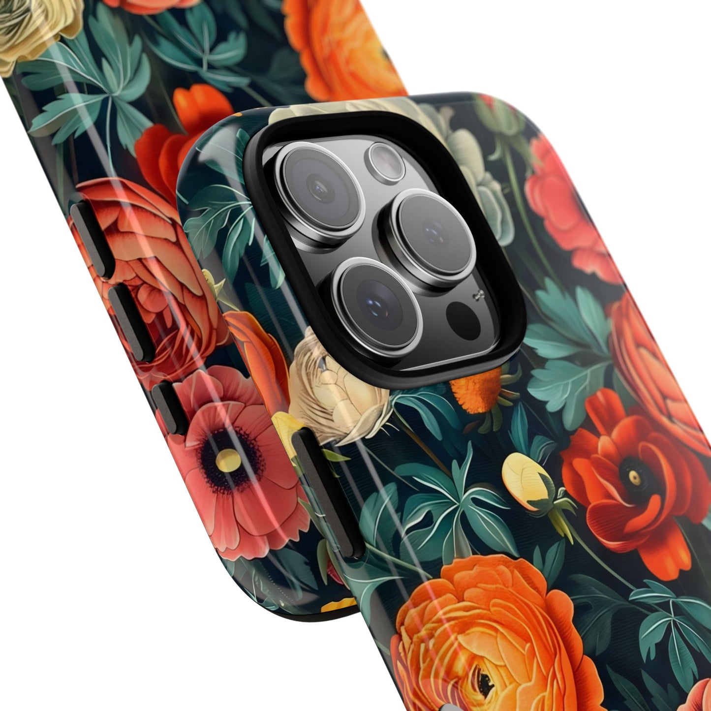 Floral Phone Case, Tough Cases - Stylish Protection, Gifts for Her, Nature Lover Decor, Floral Accessories