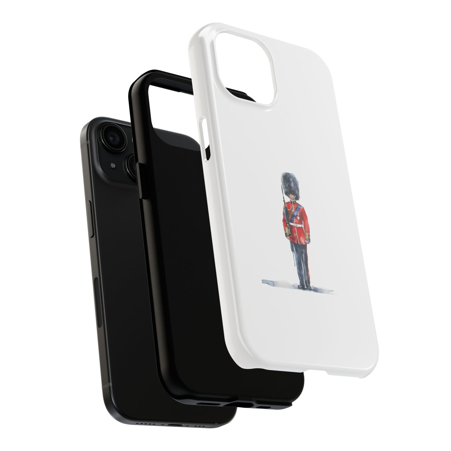 Royal Guard Tough Phone Case - Durable Protection with a British Flair