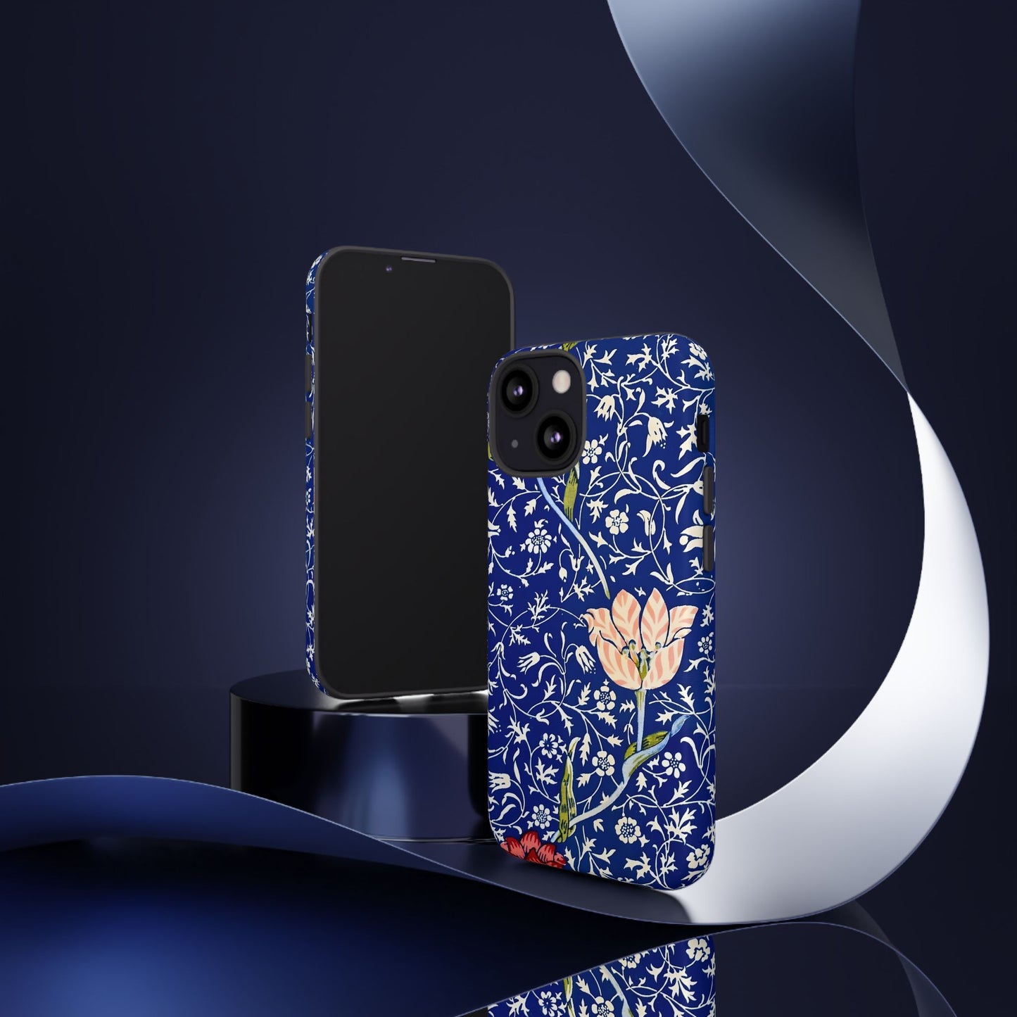 Floral Phone Case, Unique Tough Phone Cover, Gift for Her, Spring Decor, Durable Protective Case, Elegant Floral Design