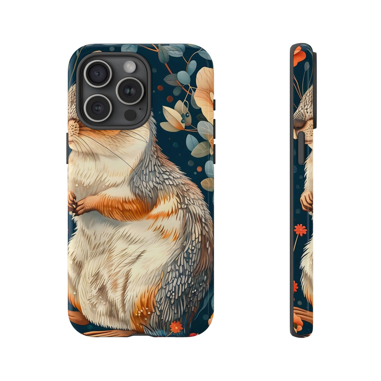 Cute Animal Phone Case, Tough Cases with Adorable Design, Perfect for Gifts, Nature Lovers, Holiday Decor, Eco-Friendly