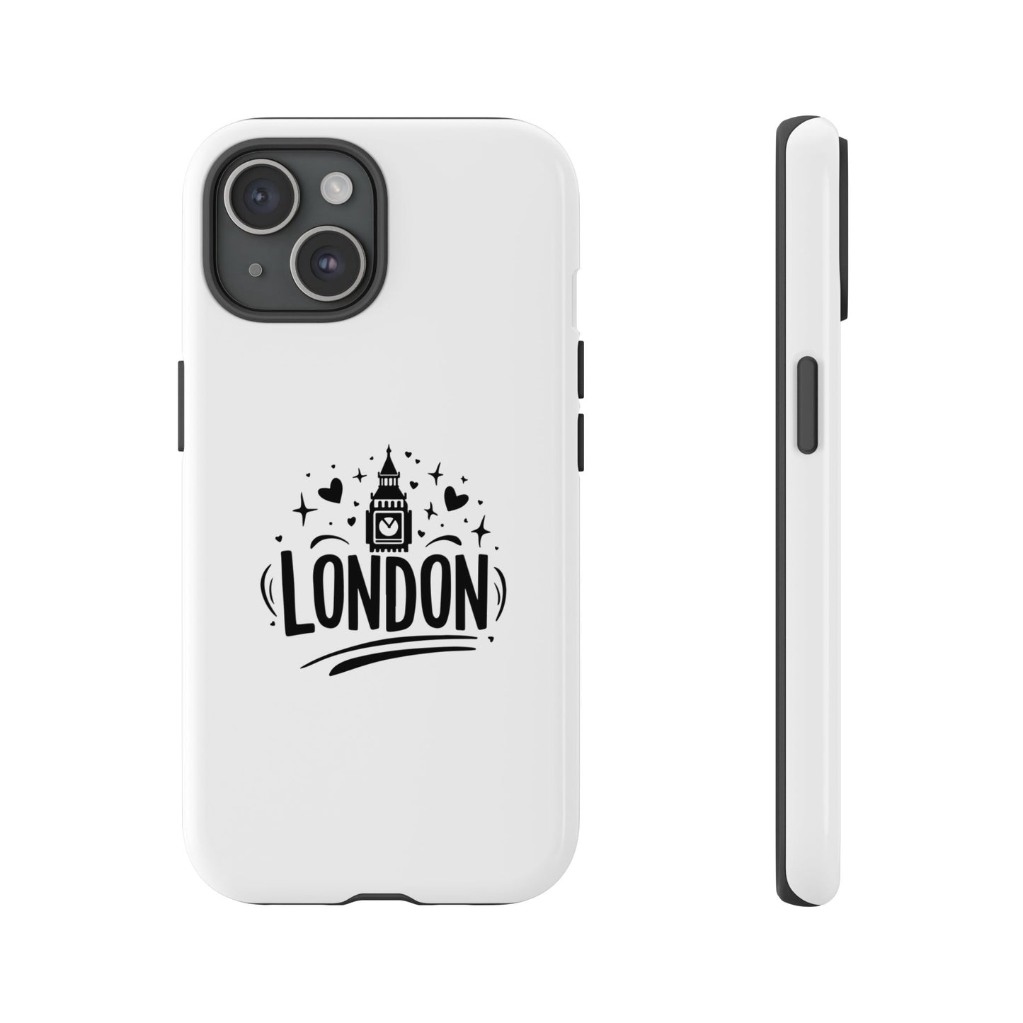 Stylish Phone Case for London Lovers, London Gift, Travel Accessory, Unique Smartphone Case, Cityscape Phone Cover
