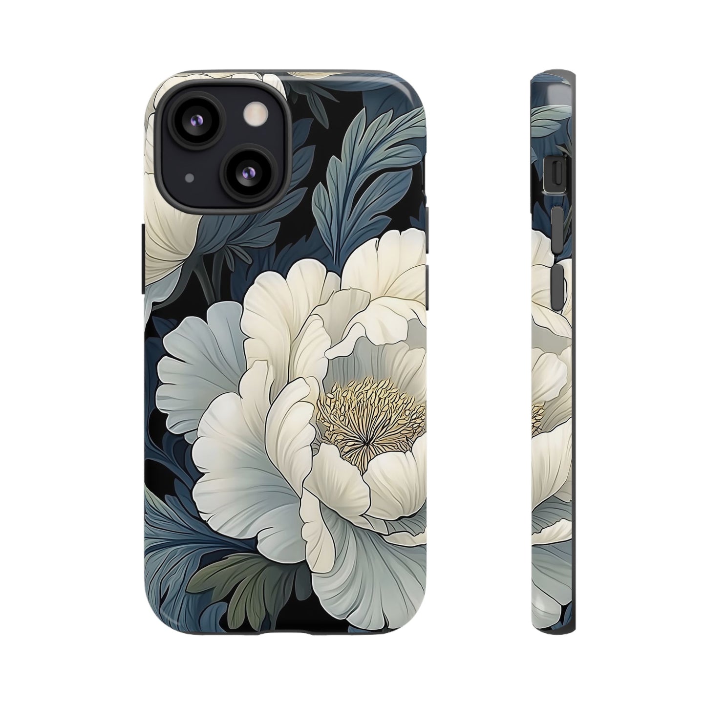 Floral Phone Case - Elegant Tough Cases for Nature Lovers, Stylish Protective Cover for Gifts, Birthdays, Mom's Day, Floral Design