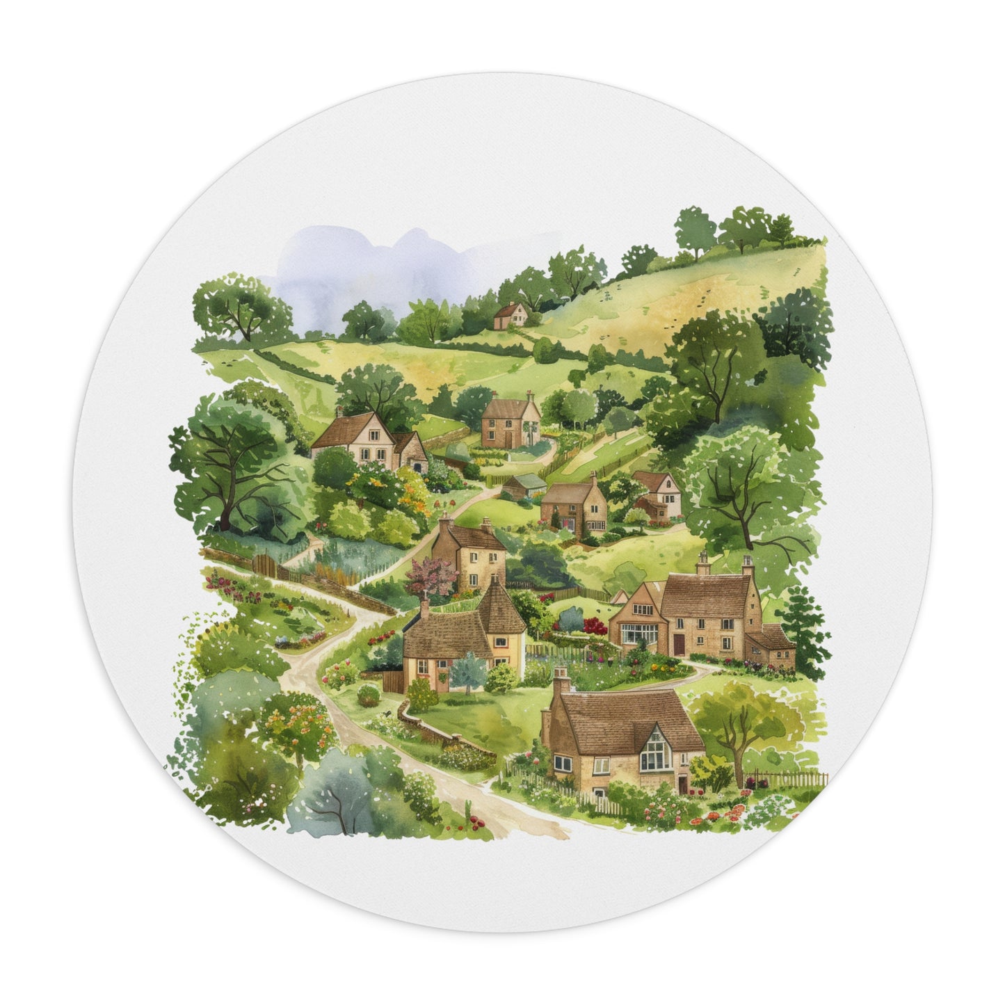 Scenic Landscape Mouse Pad | Nature Lover Gift | Home Office Decor | Desk Accessory | Perfect for Work or School