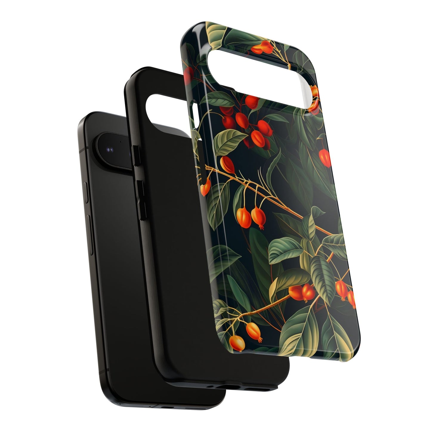 Tough Cases, Floral Phone Case, Nature-Inspired Tech, Unique Gift, Phone Accessory, Botanical Design, Fall Vibes