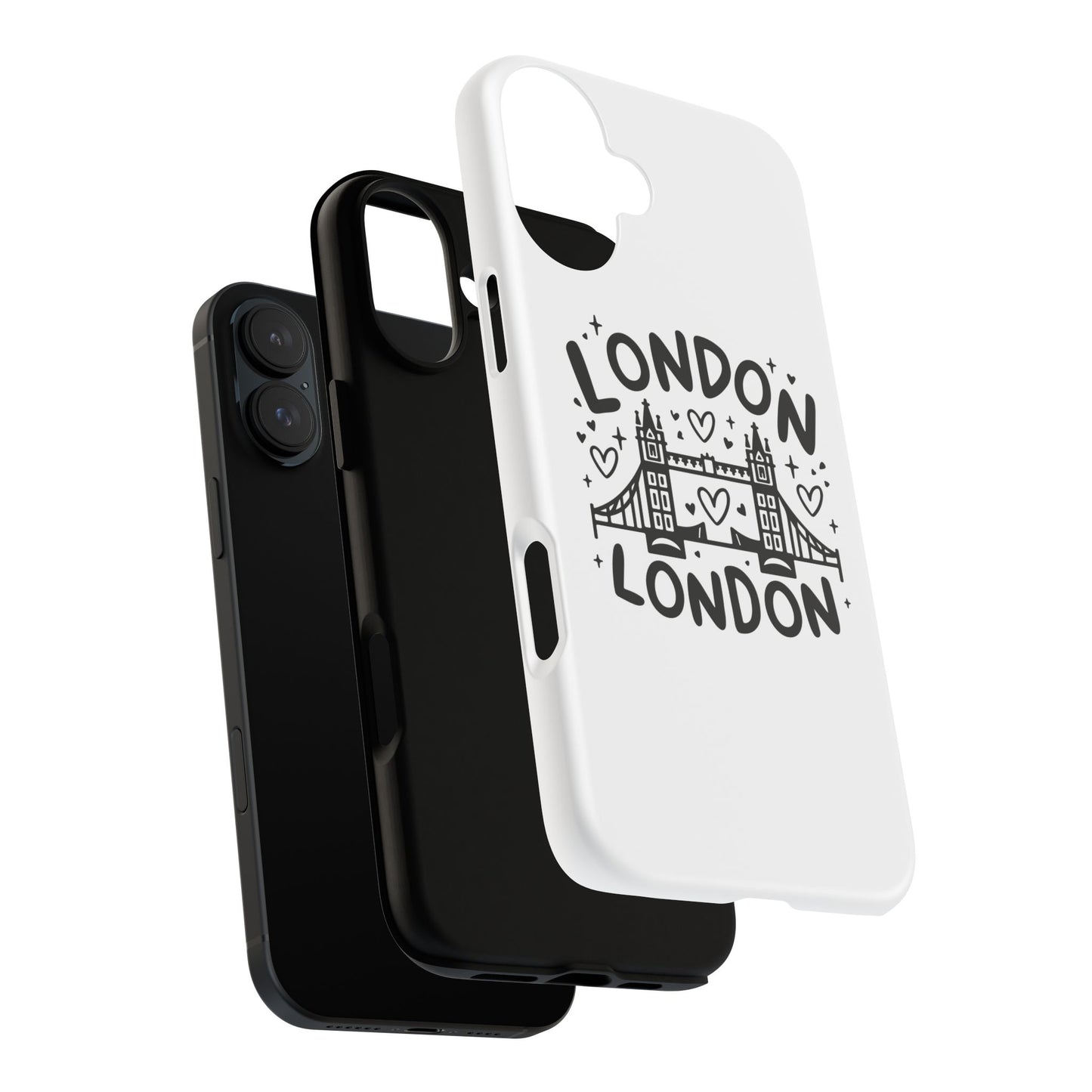 Love London Bridge Phone Case, Tough Cases for London Lovers, Cute Protection, Travel Gift, Phone Accessory, Design with Love